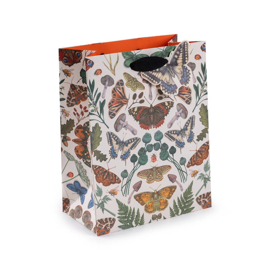 Autumn Butterflies, Medium Gift Bag The Art File