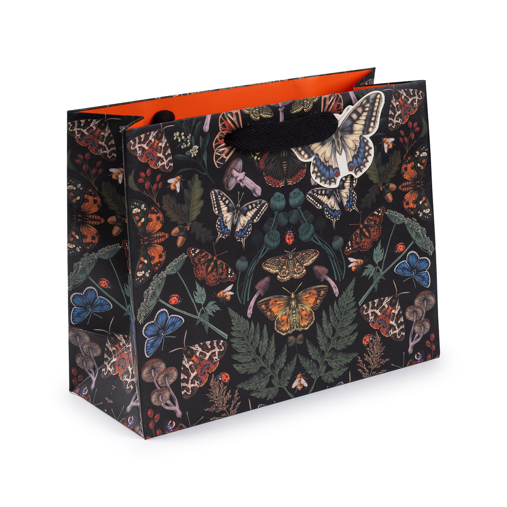 Autumn Butterflies, Medium Landscape Gift Bag The Art File