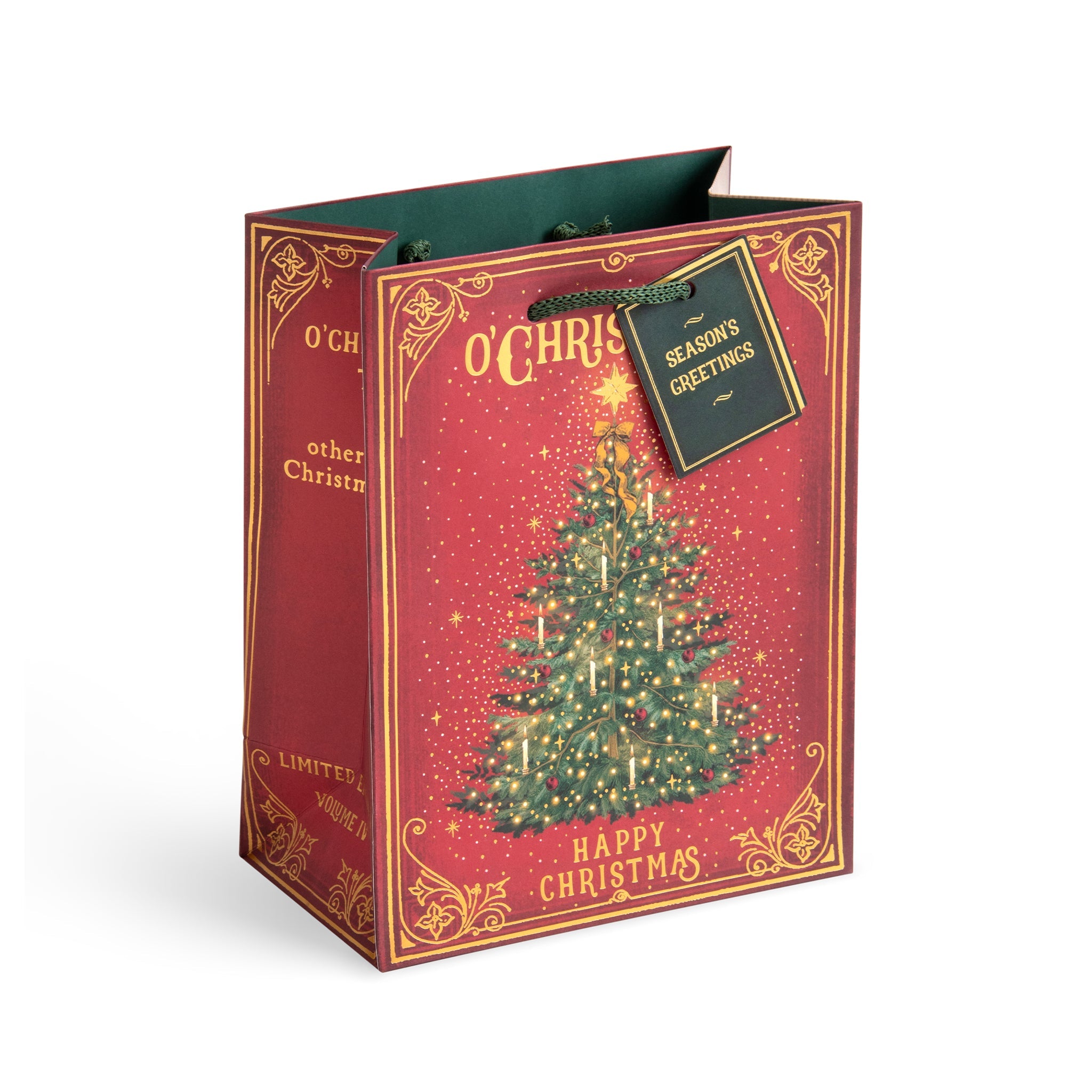 Storybook Christmas Tree, Medium Christmas Gift Bag