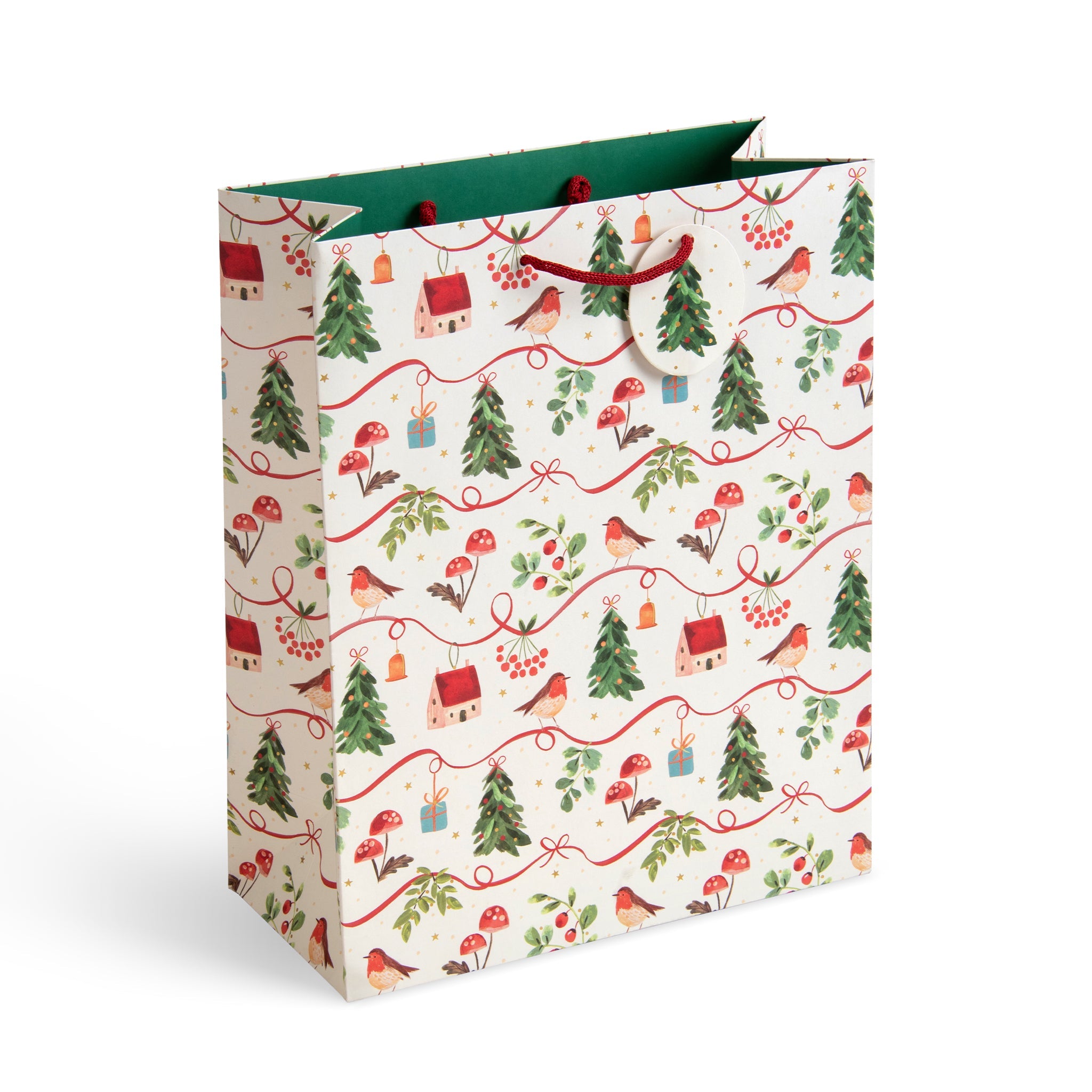 Cozy Christmas, Large Christmas Gift Bag