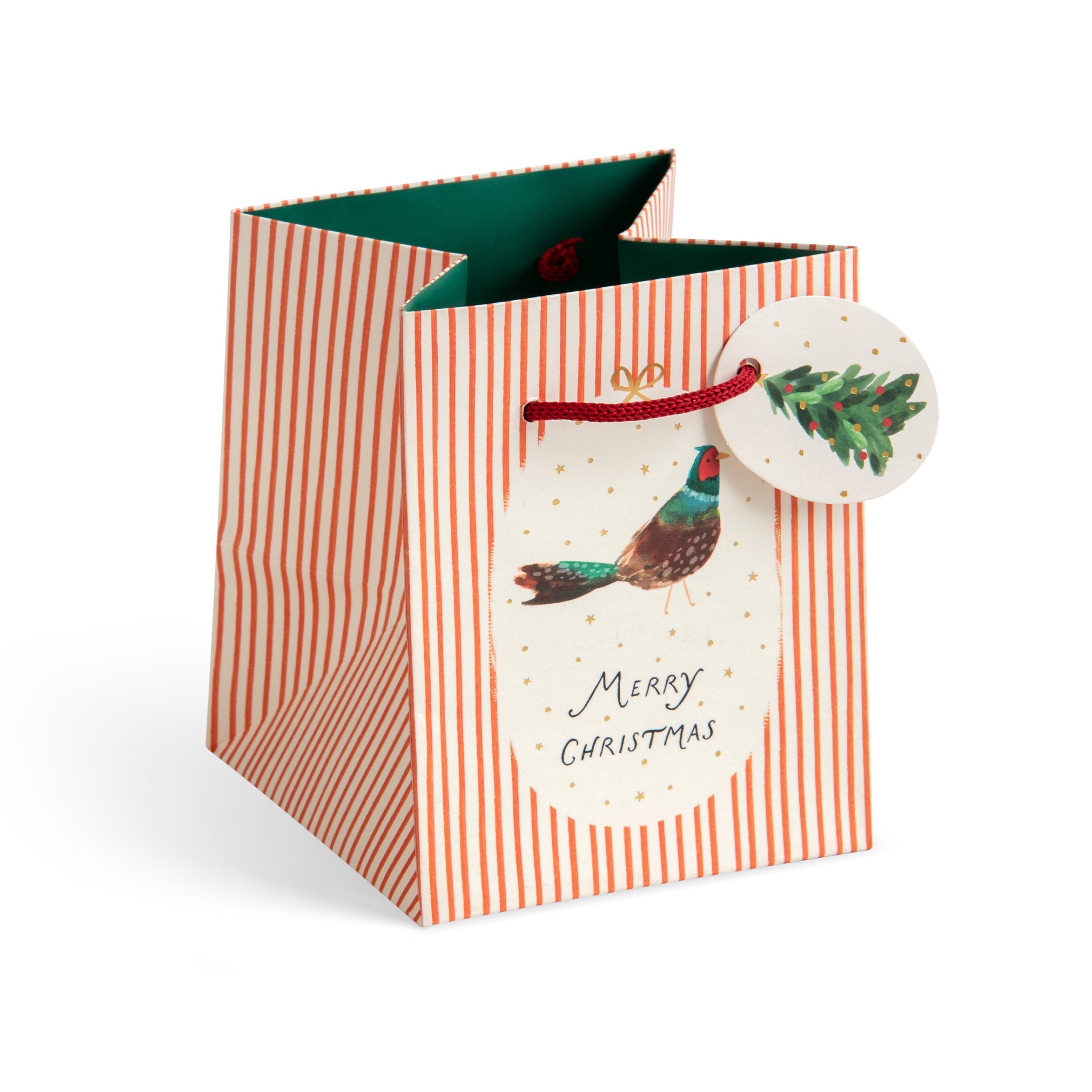 Cozy Christmas, Small Square Christmas Gift Bag