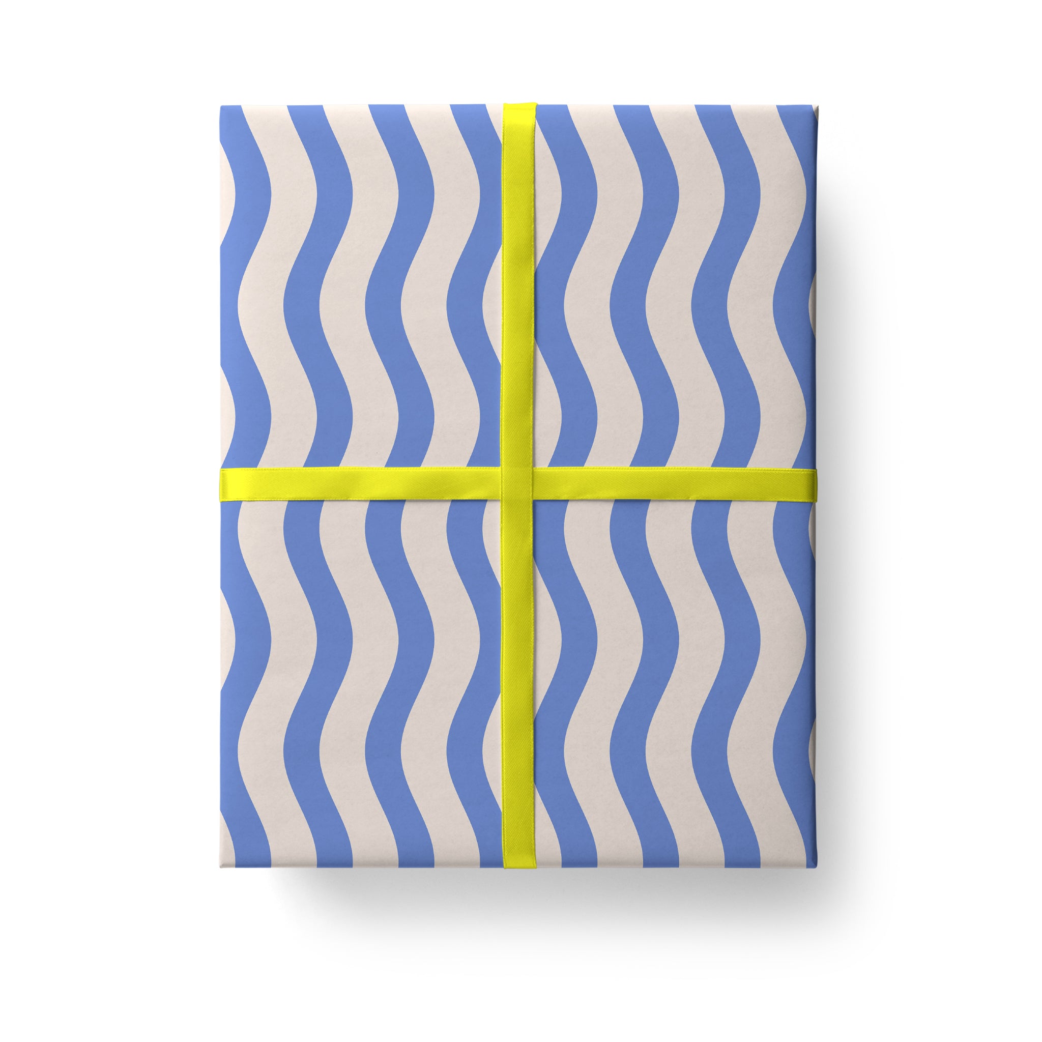Blue Waves Gift Wrap