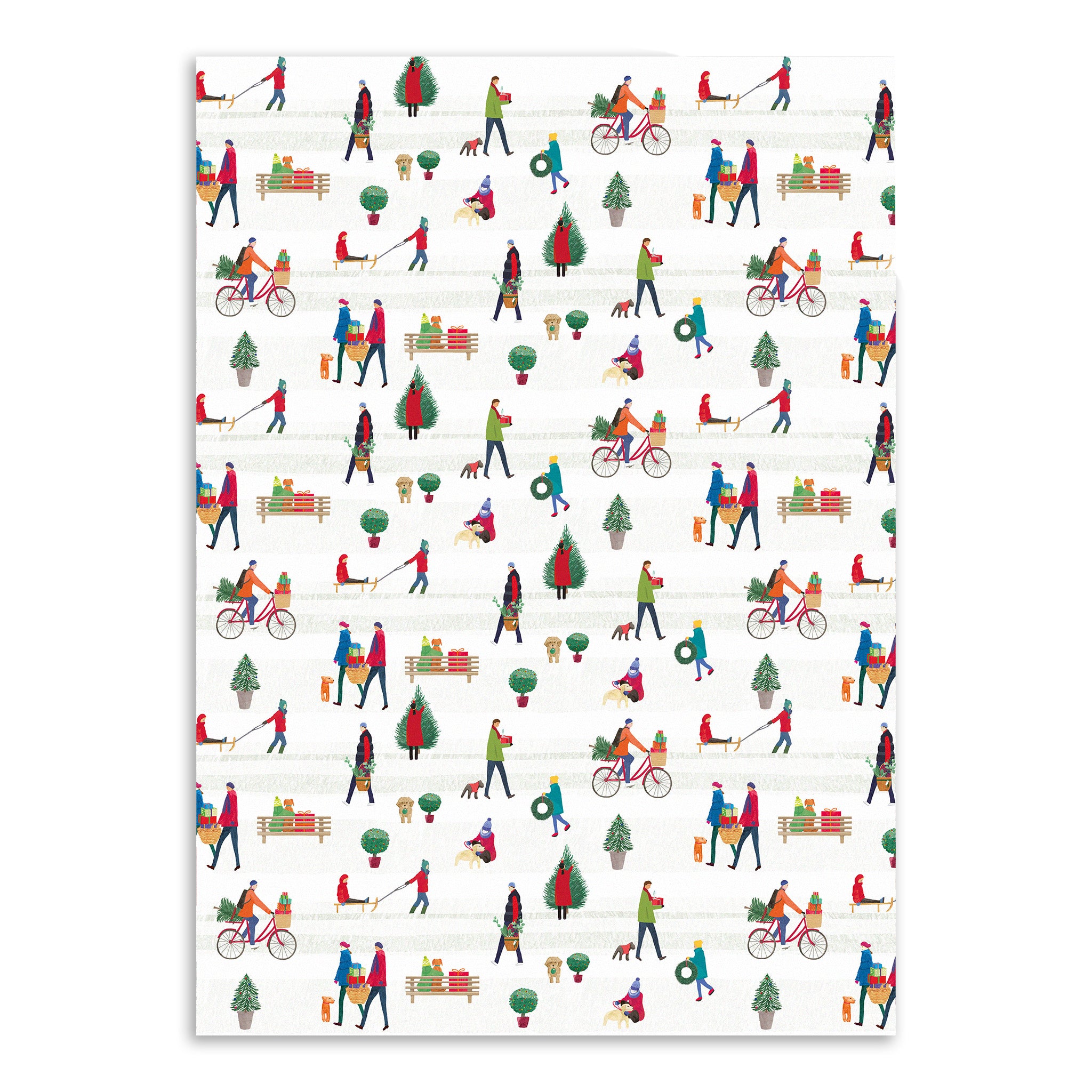 Garden Party Christmas Gift Wrap