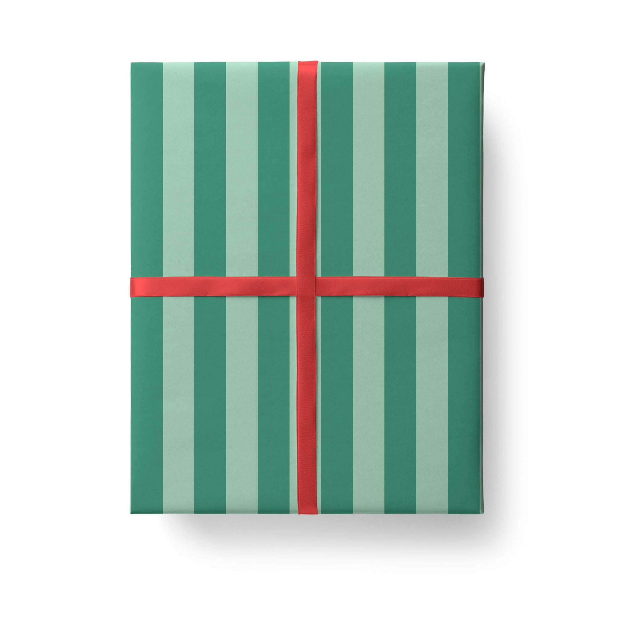 Green Stripe Flat Wrap