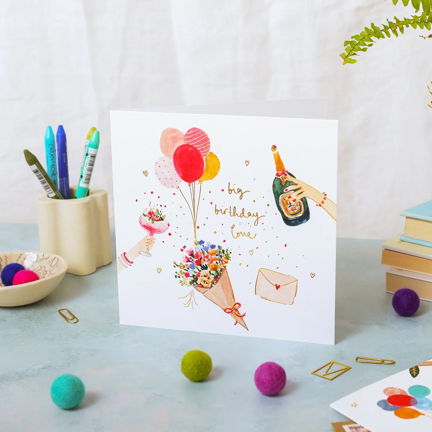 Big Birthday Love Card