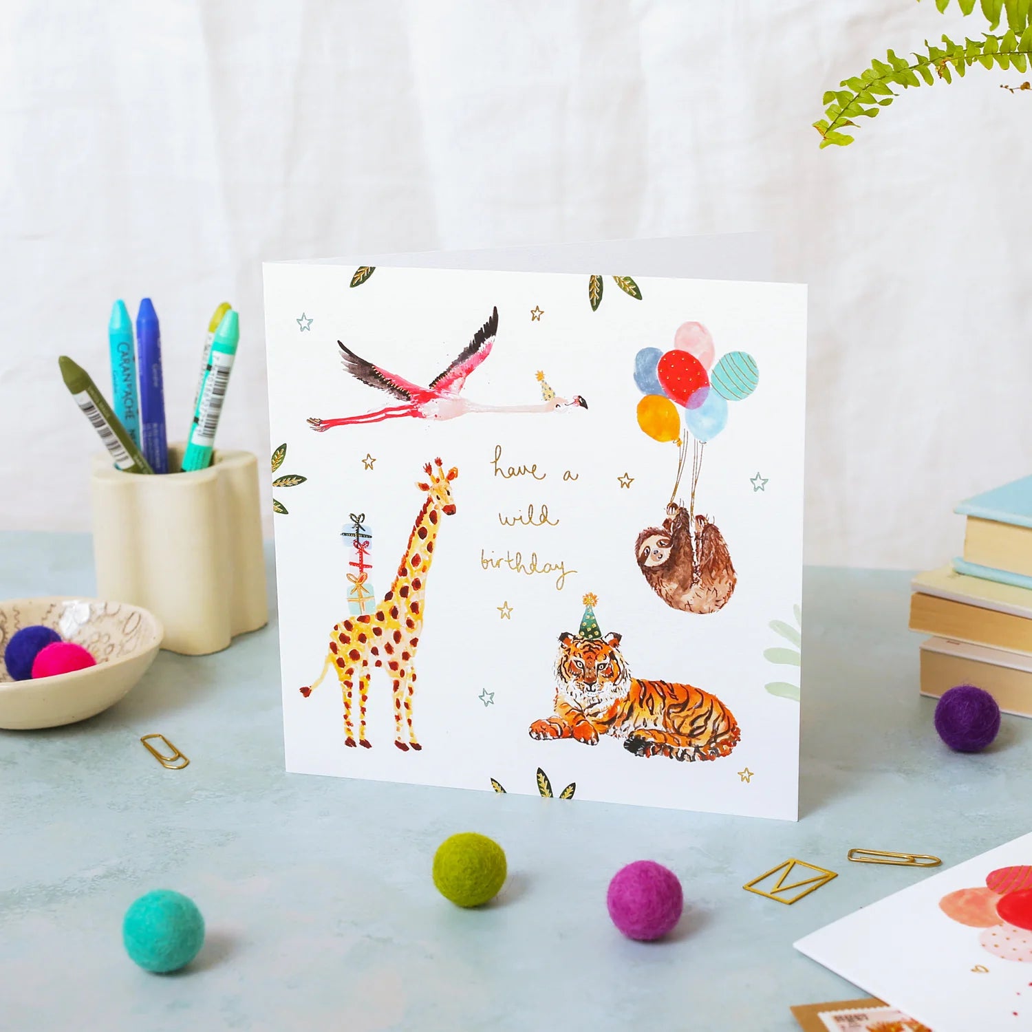 Animal Wild Birthday Card