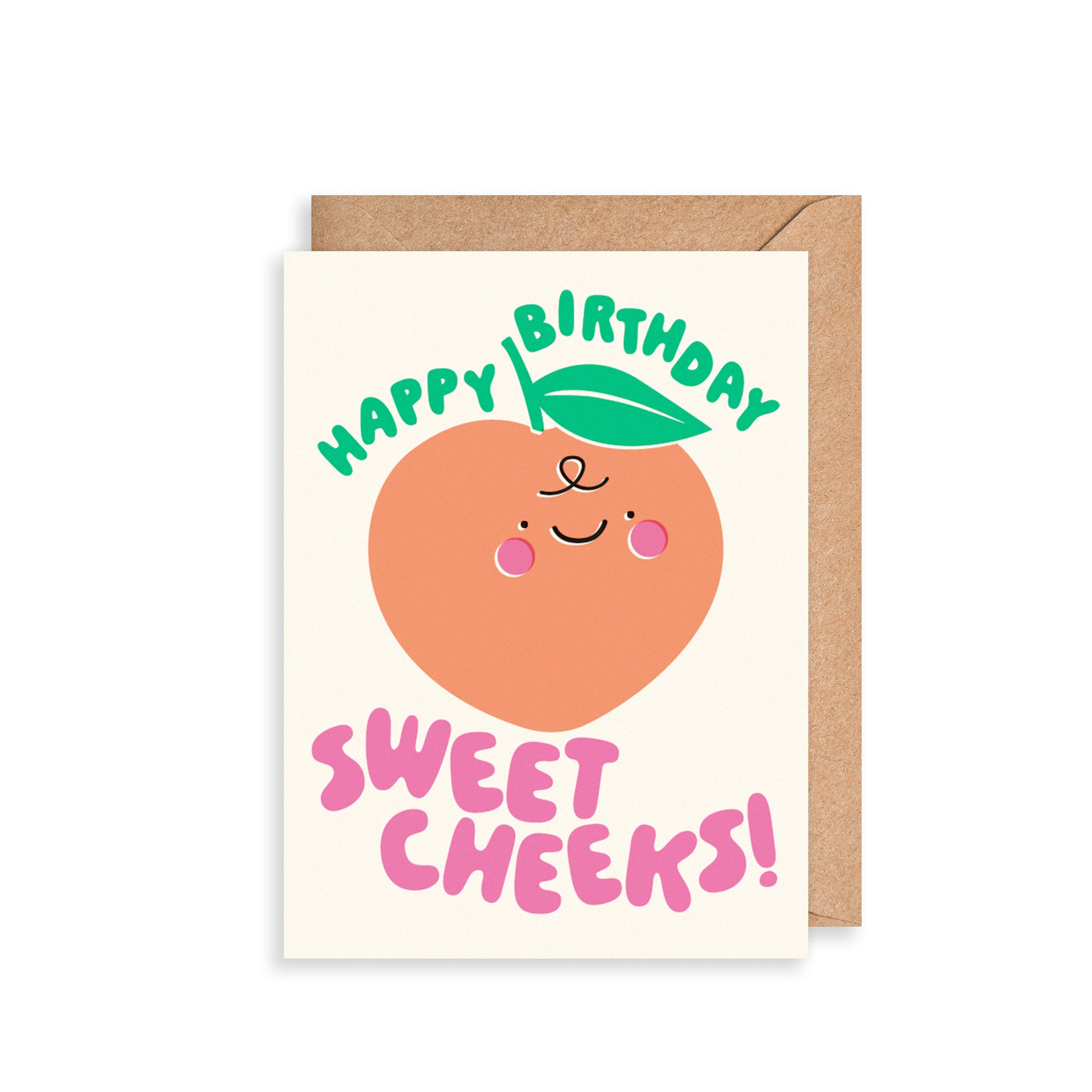 Sweet Cheeks Birthday Card