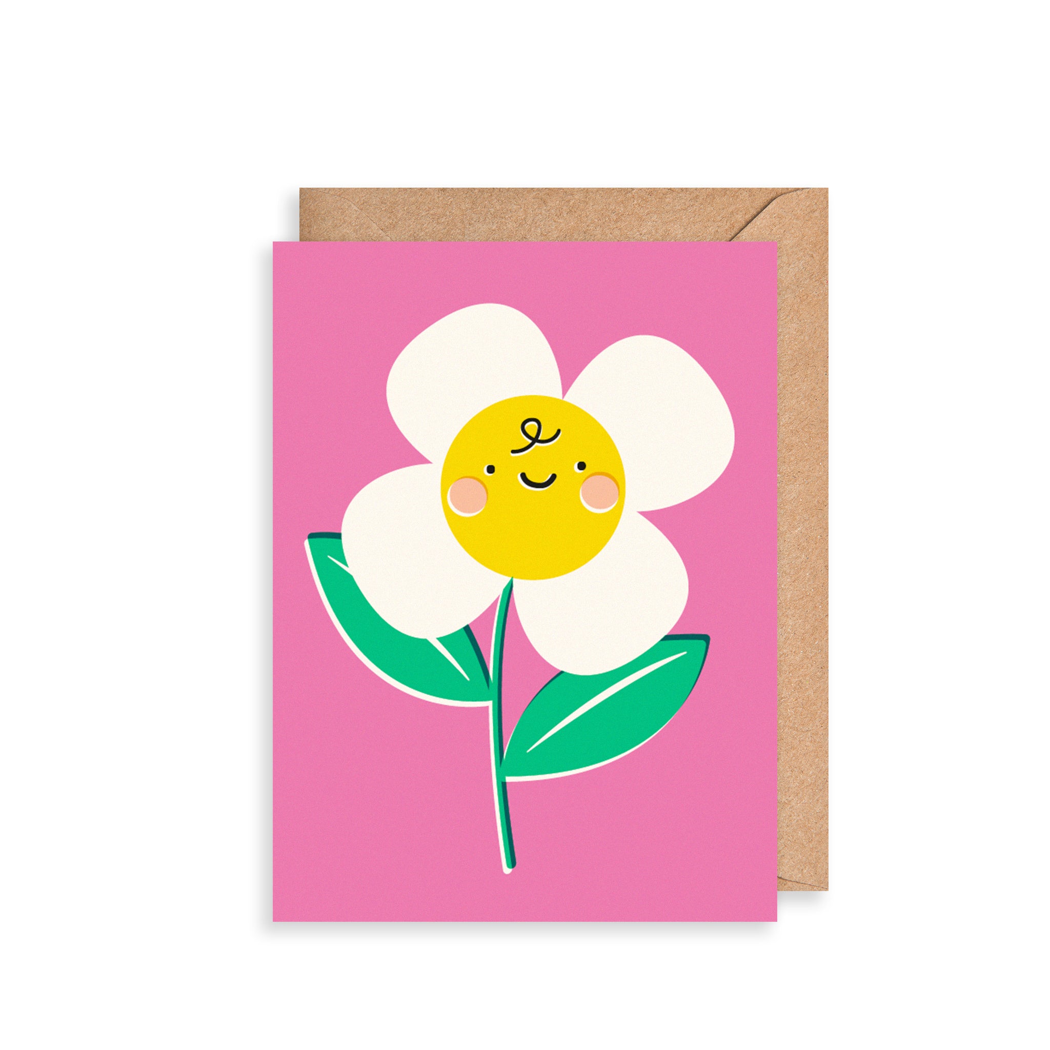 Happy Flower Birthday Card