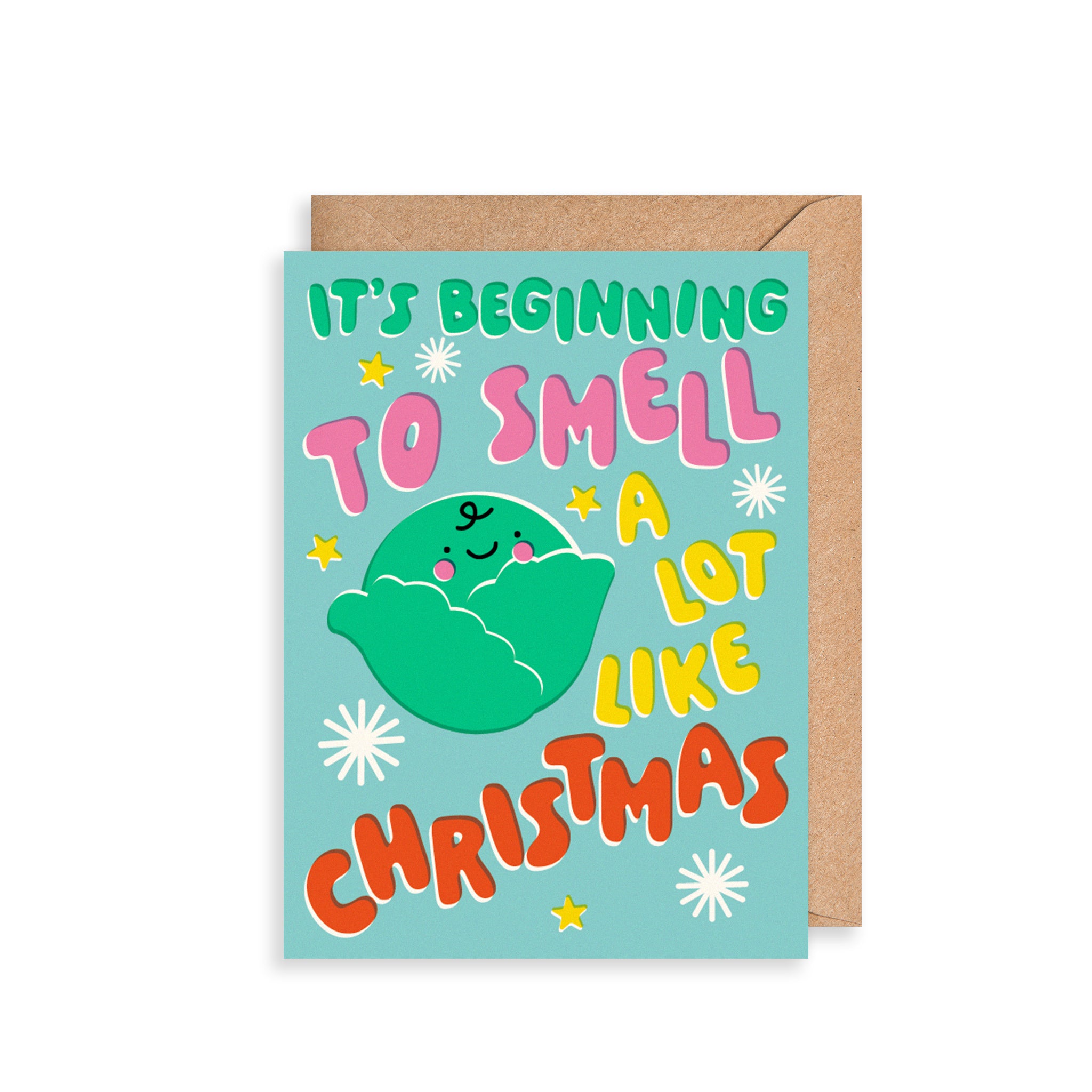 Smell Like Christmas Single Christmas Card