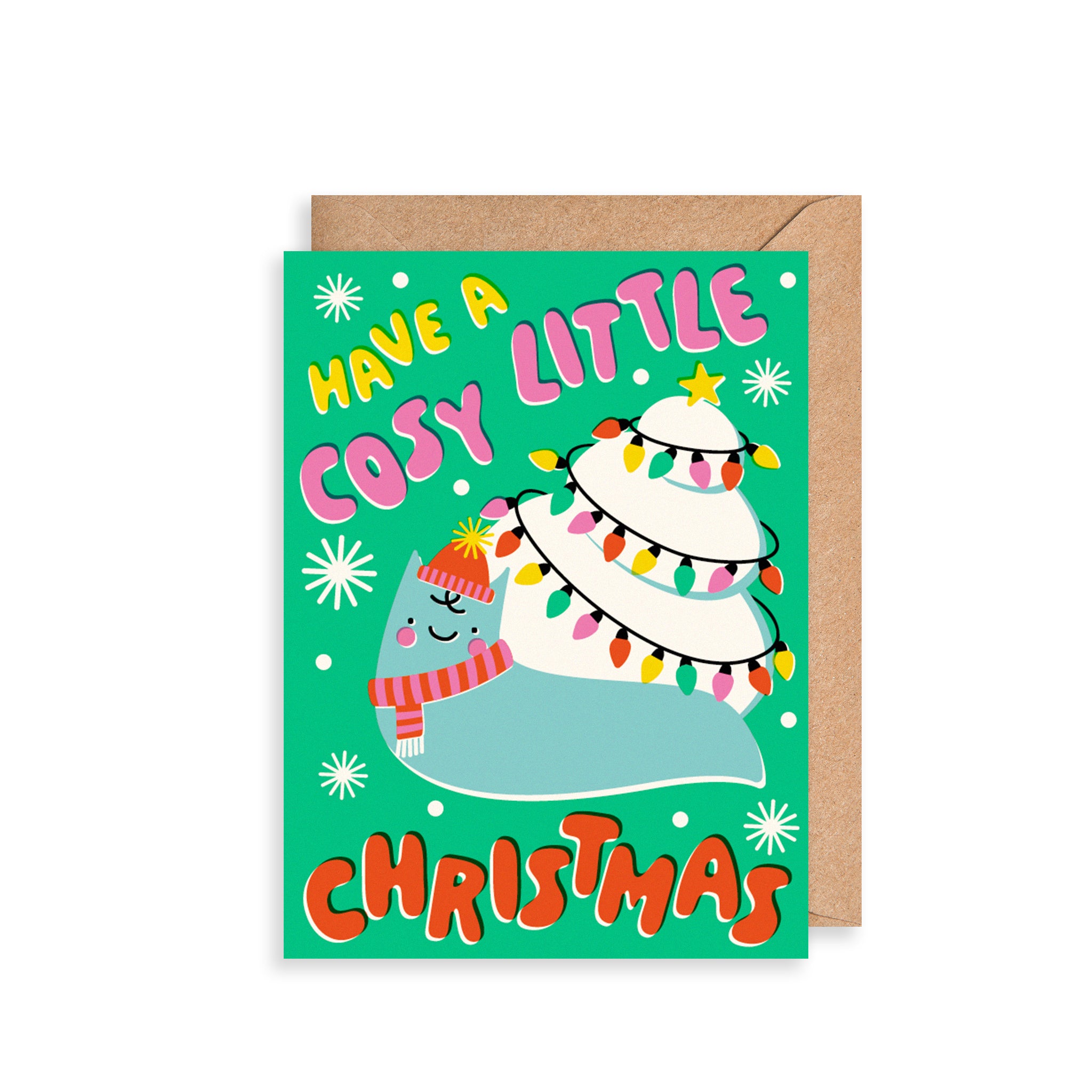 Cosy Little Christmas Single Christmas Card