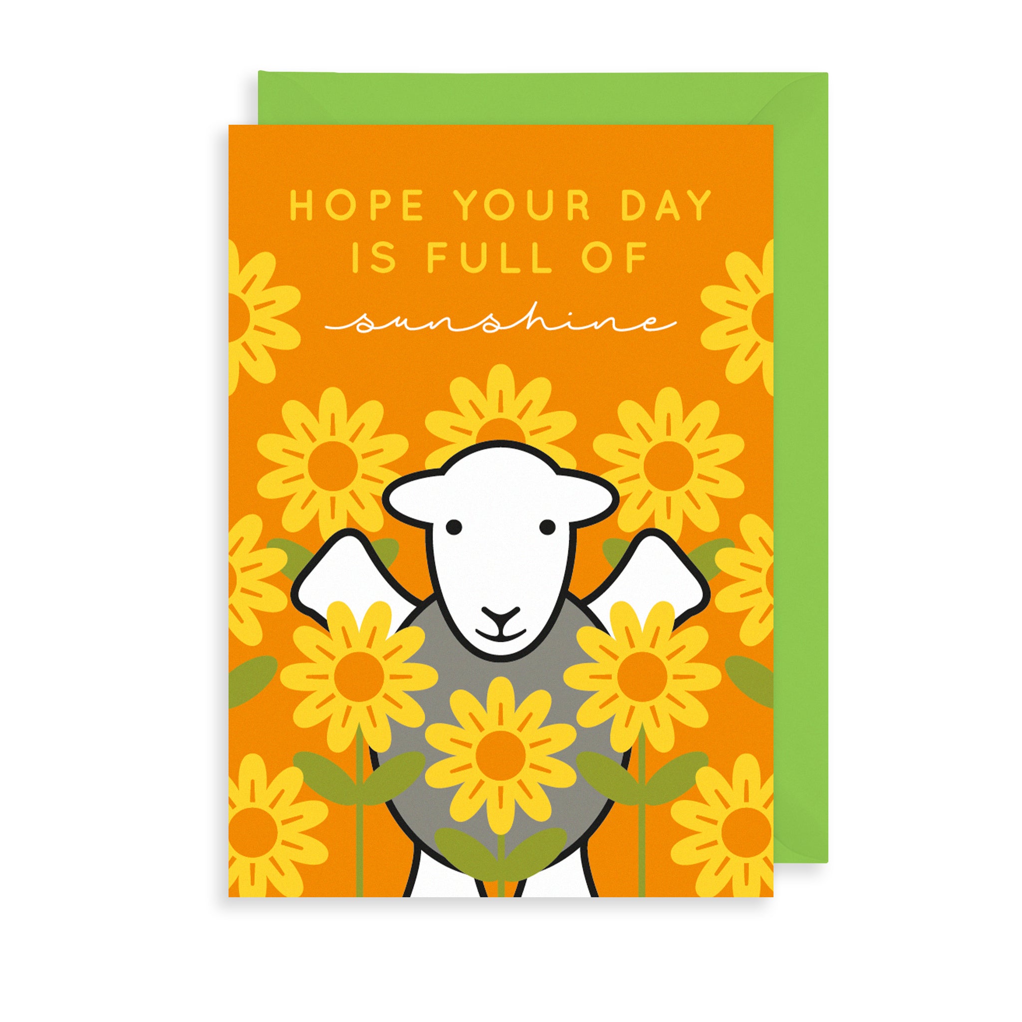 Sunshine Herdy Birthday Card