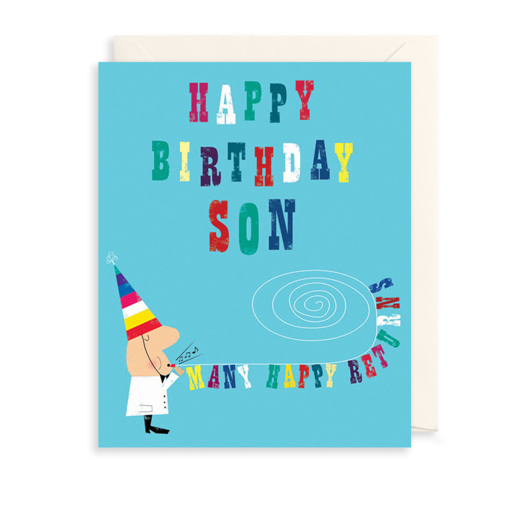 Happy Birthday Son Greetings Card The Art File