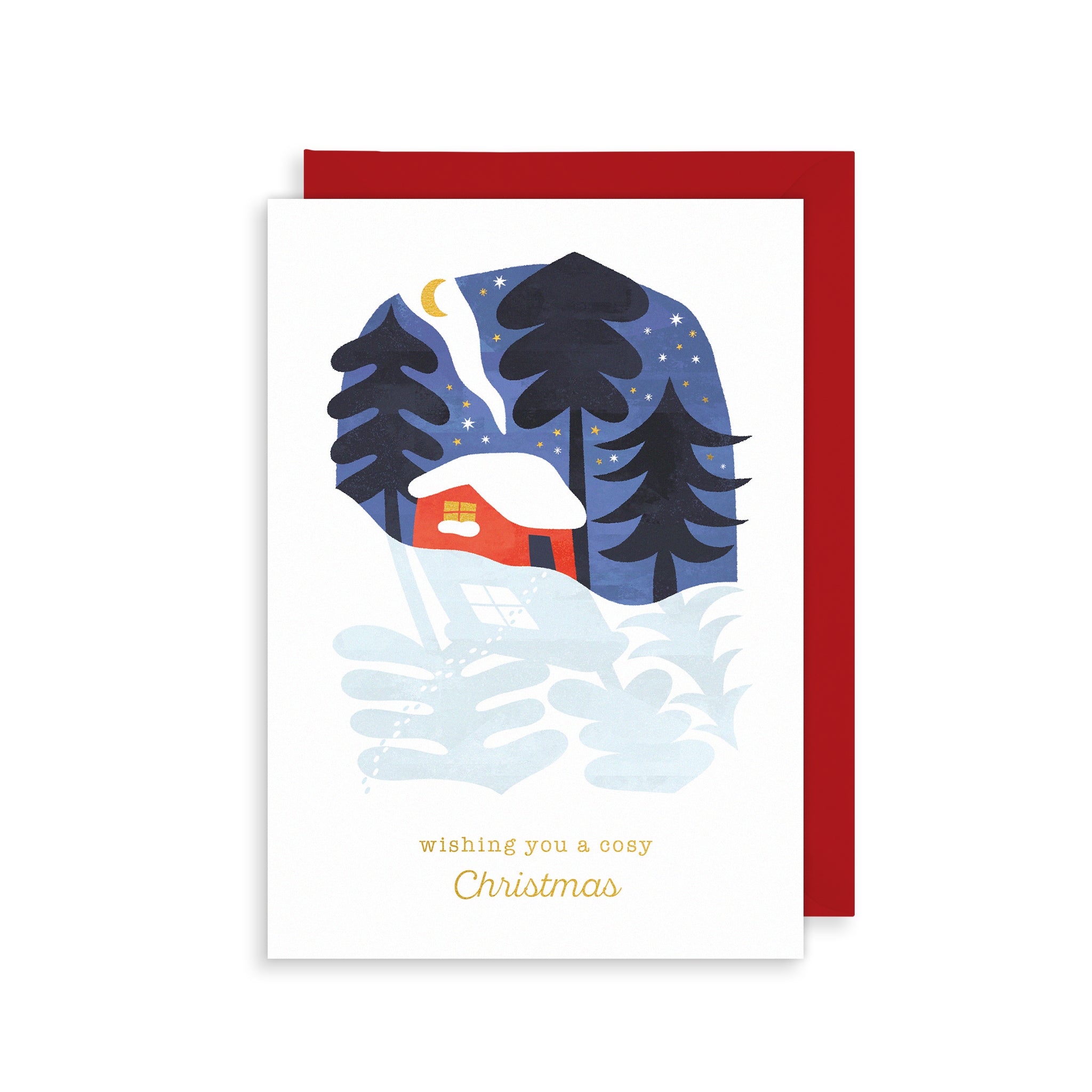 Cosy Cottage Christmas Card