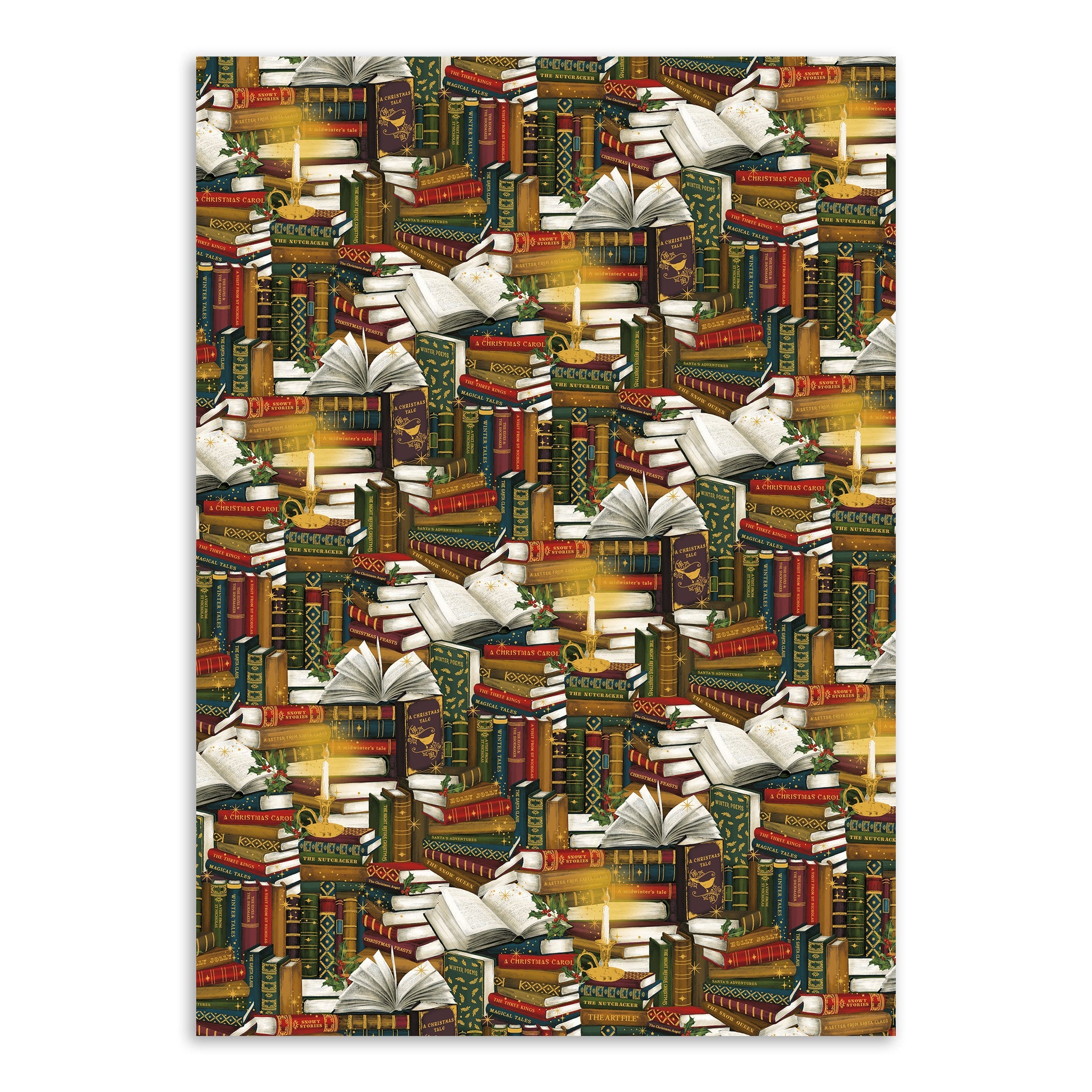 Christmas Books Luxury Christmas Flat Wrap