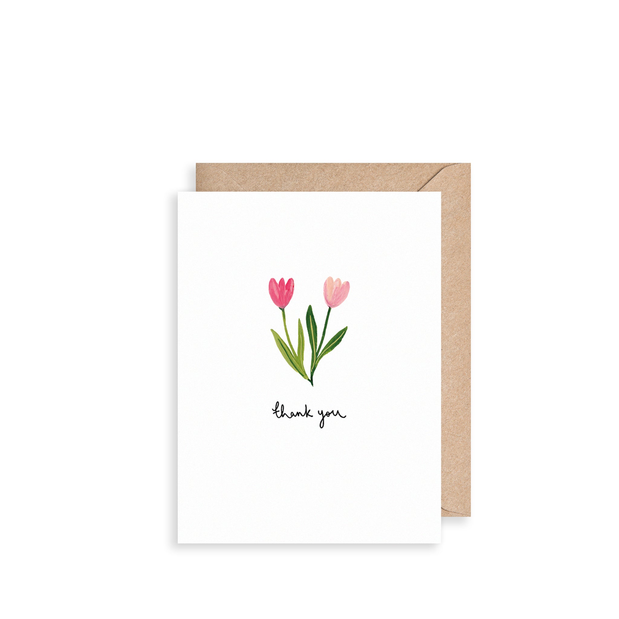 Tulips Thank You Mini Card