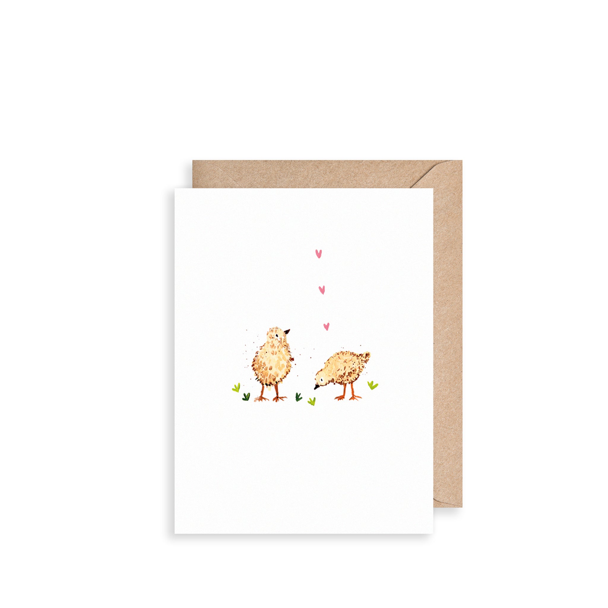 Two Chicks Mini Card