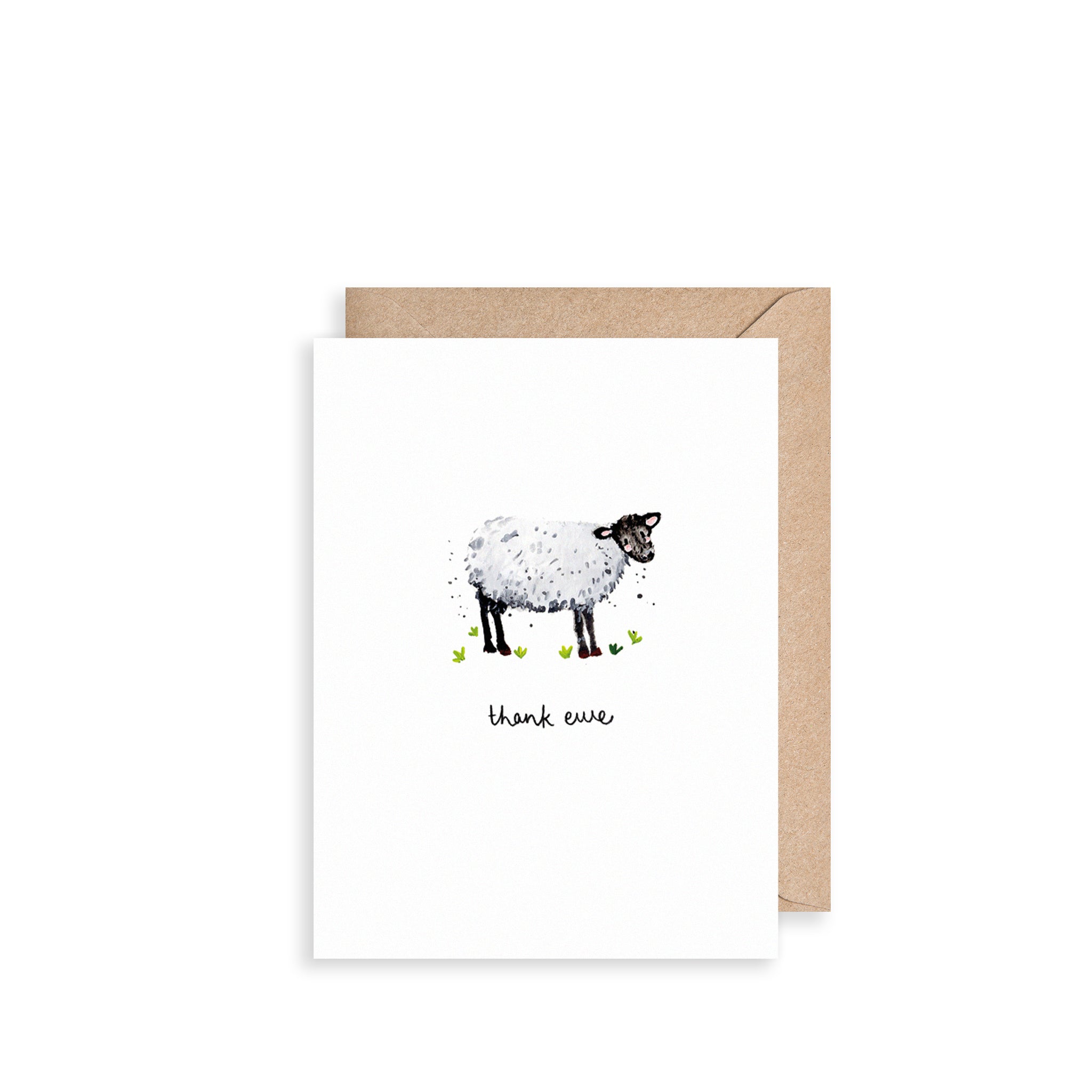 Thank Ewe Mini Card