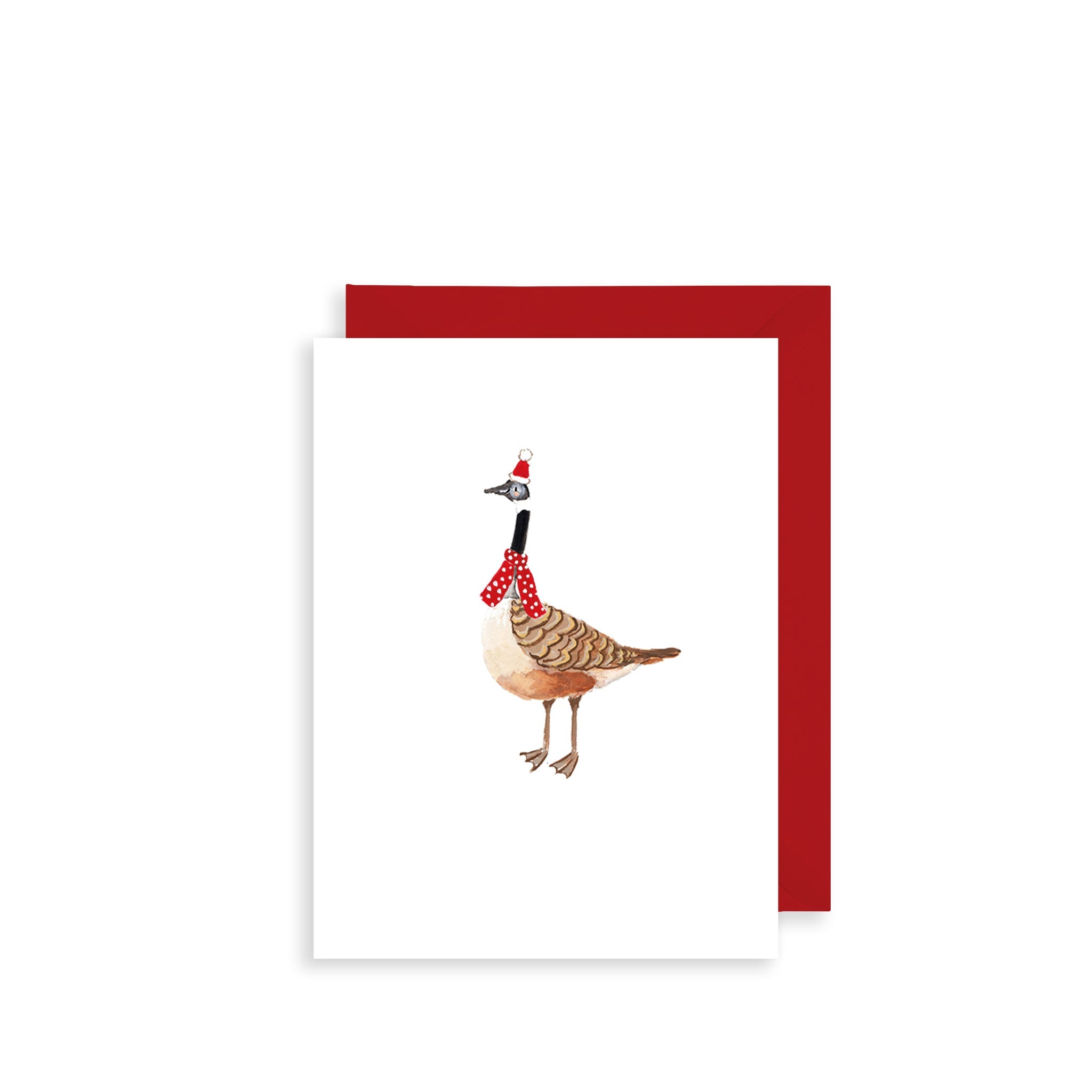 Christmas Canada Goose Bijou Mini Christmas Card