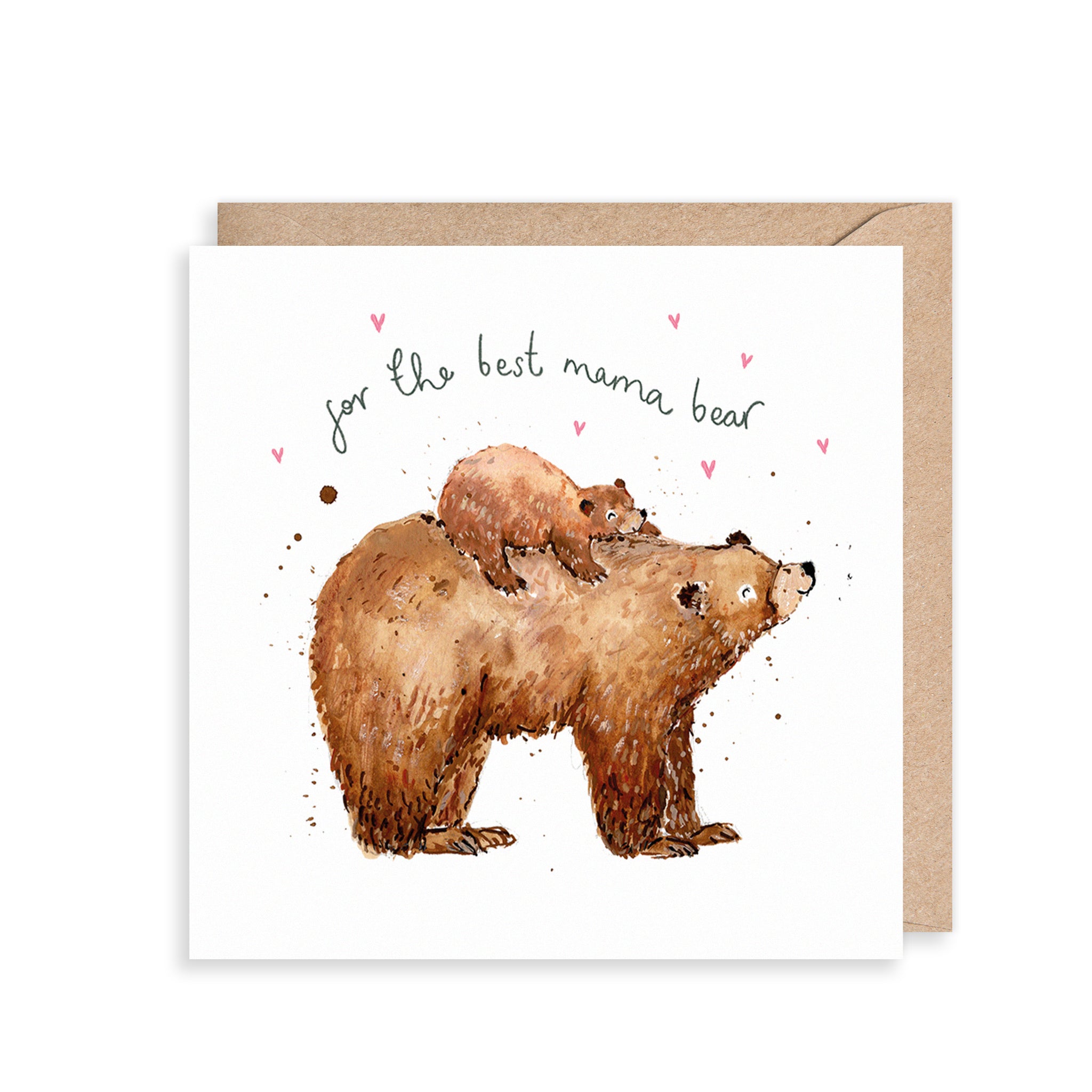 Best Mama Bear Mother's Day Card