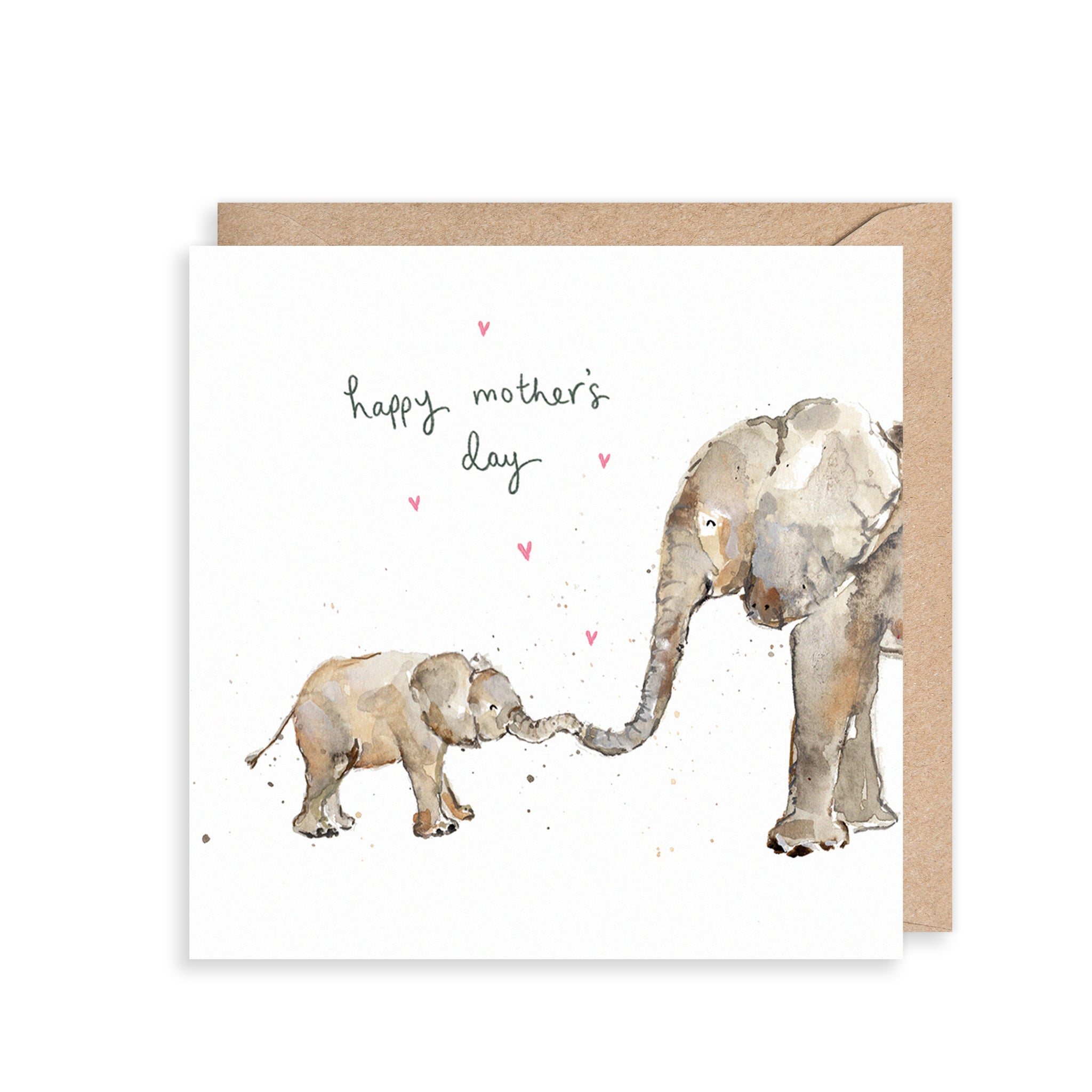 Elephants Happy Mother's Day Card