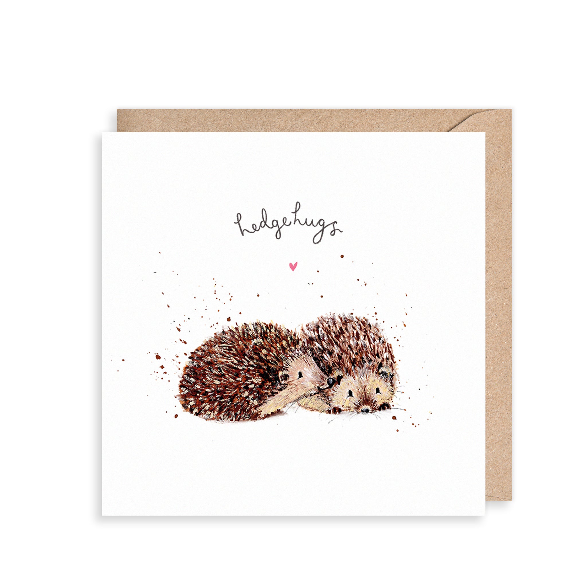 Hedgehugs Valentine's Day Card
