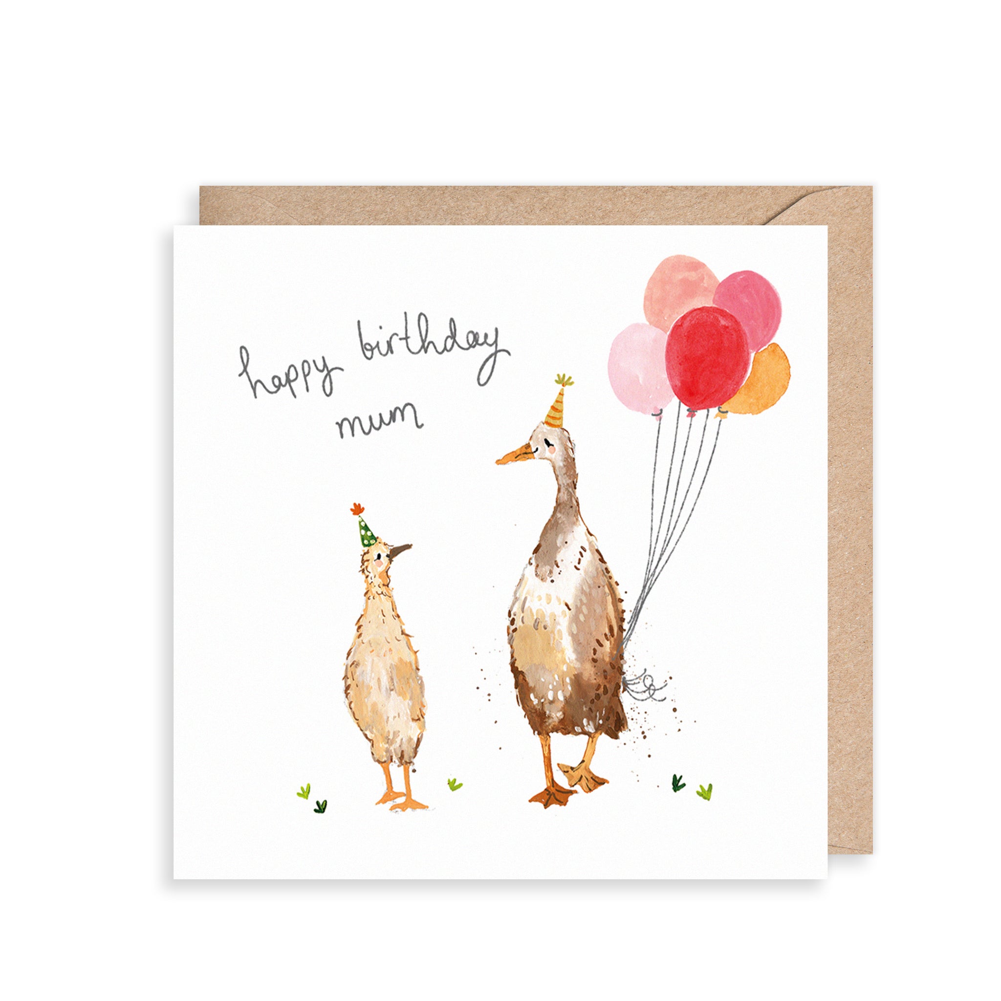 Ducks Mum Birthday Card