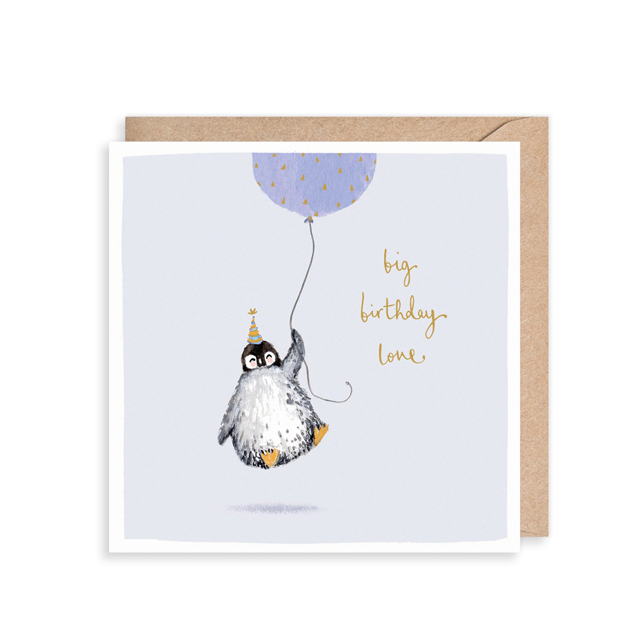 Penguin Big Birthday Love Birthday Card