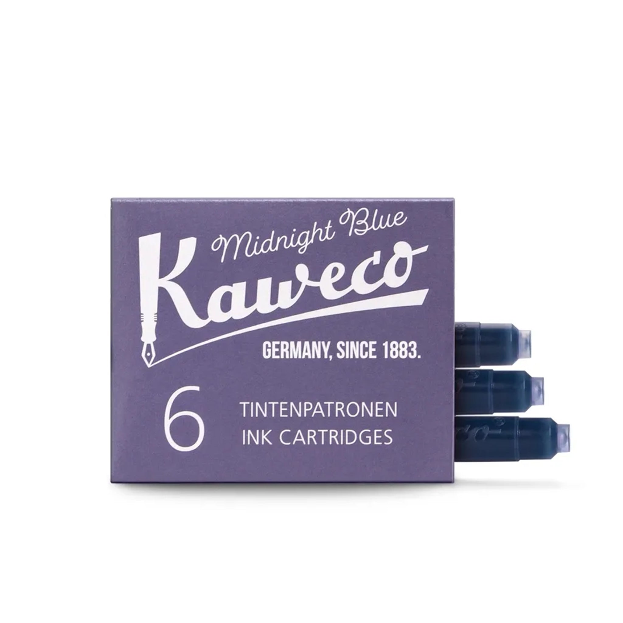 Kaweco Ink Cartridges - Pack of 6 - Midnight Blue