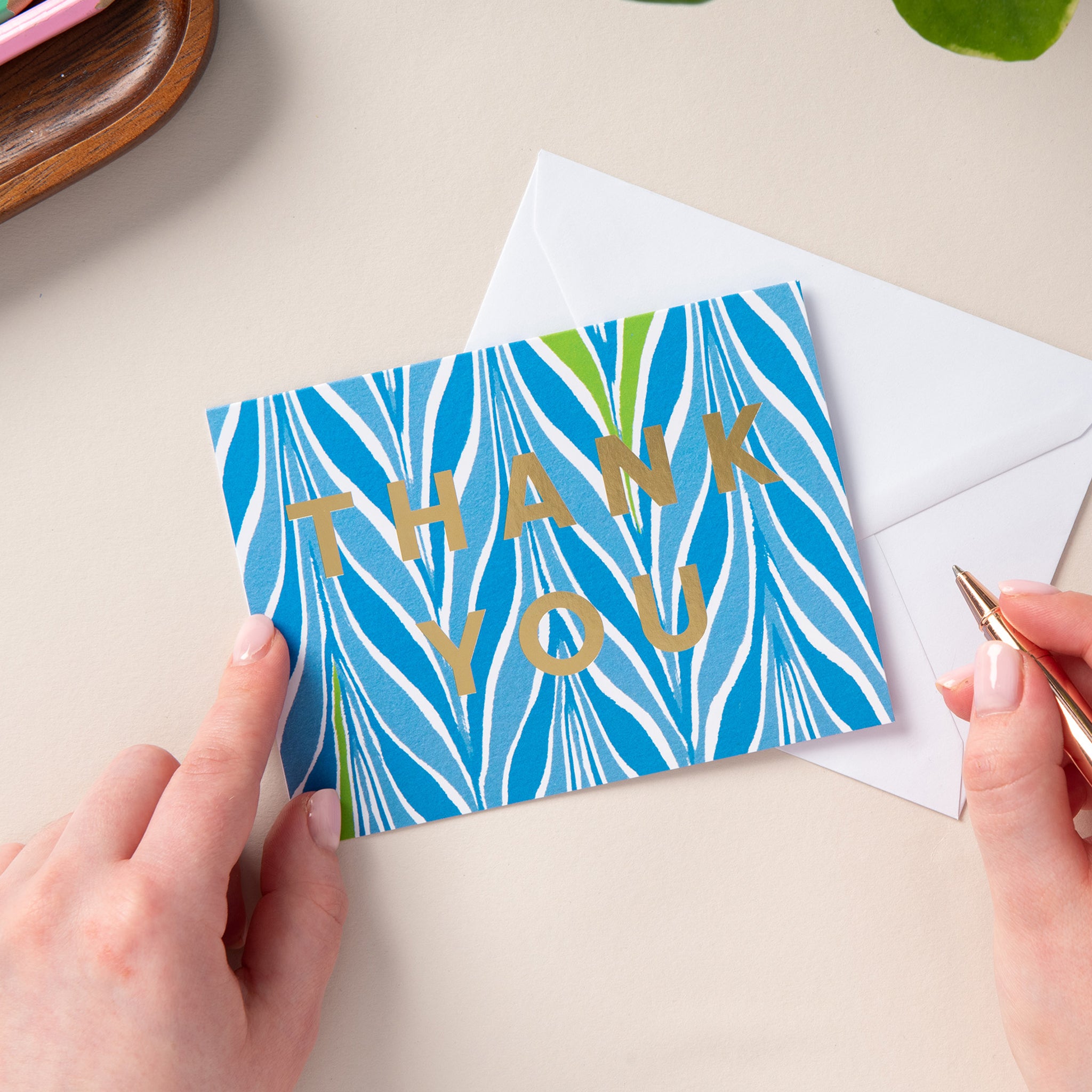 6 Notecard Pack - Blue Marble | NCP07