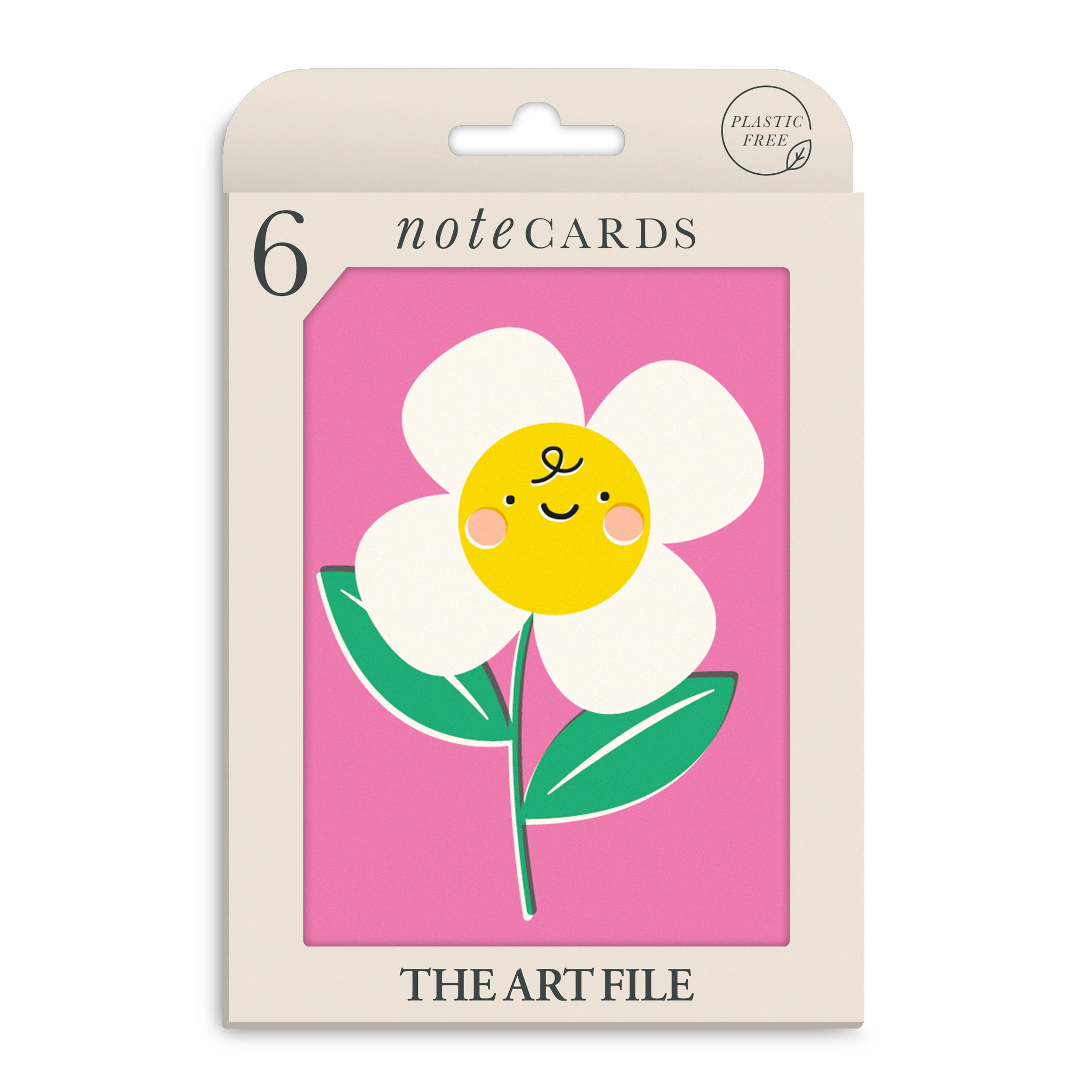 Happy Daisy Thank You Cards - Pack of 6 Notecards