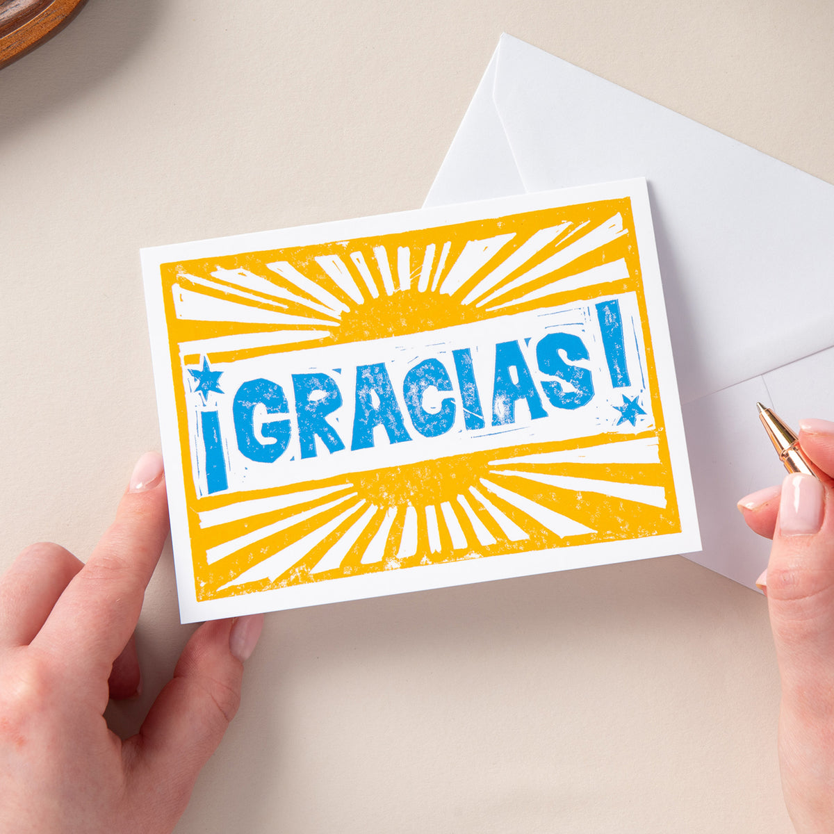 6 Notecard Pack - Gracias Sunset | NCP15