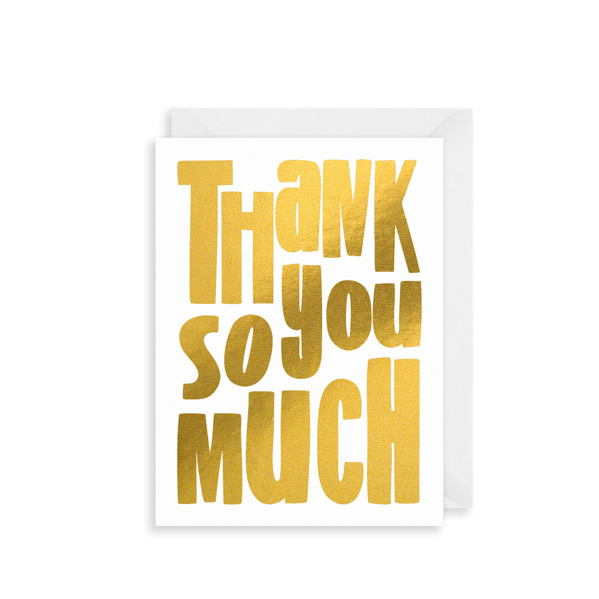 Thank You So Much Cards - Pack of 6 Notecards