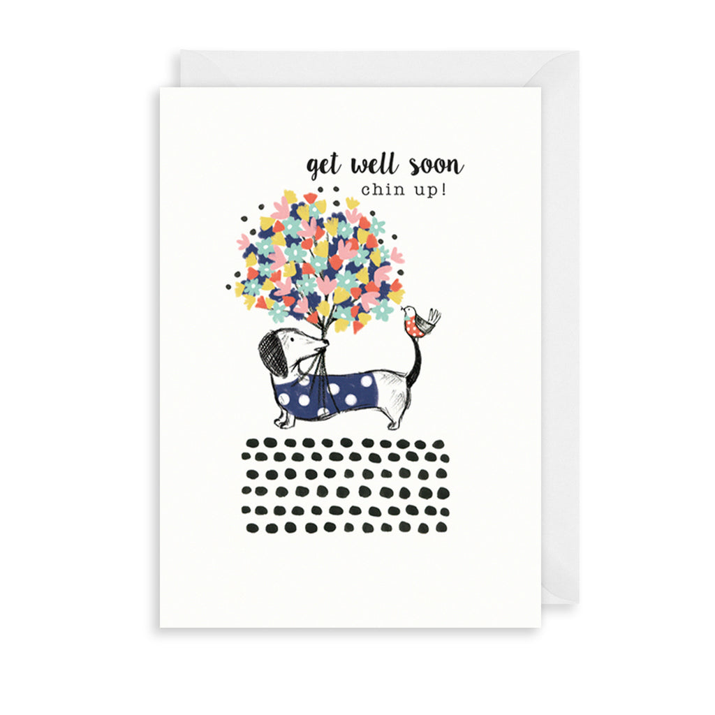 Chin Up Greetings Card The Art File