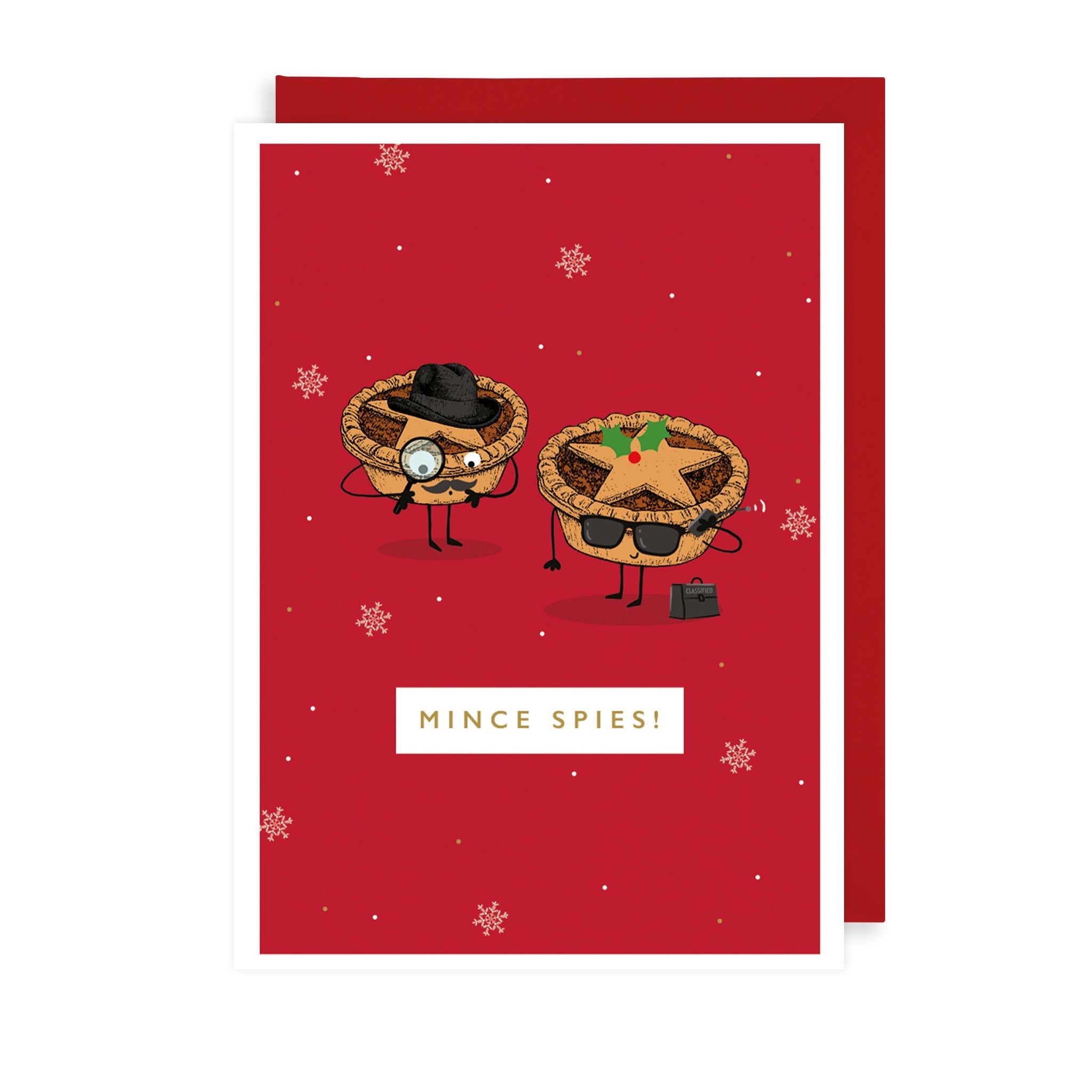 Mince Spices Christmas Card