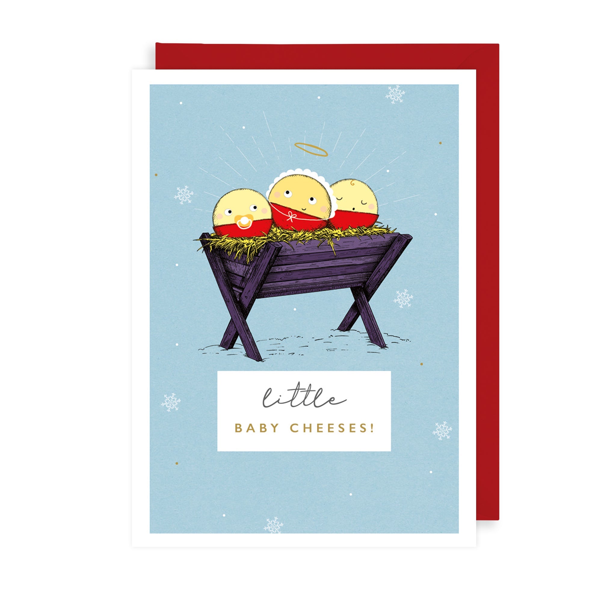 Baby Cheeses Christmas Card