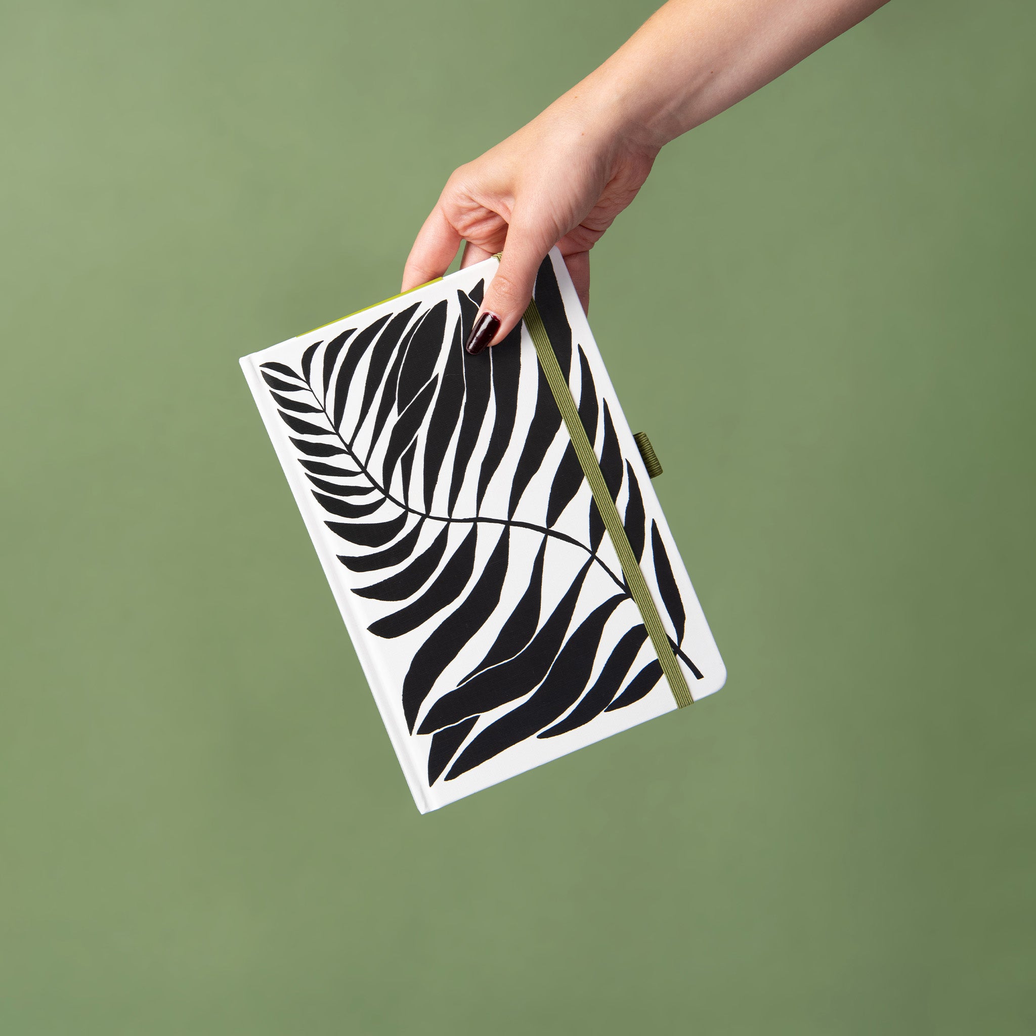 A5 Fern Hardback Notebook