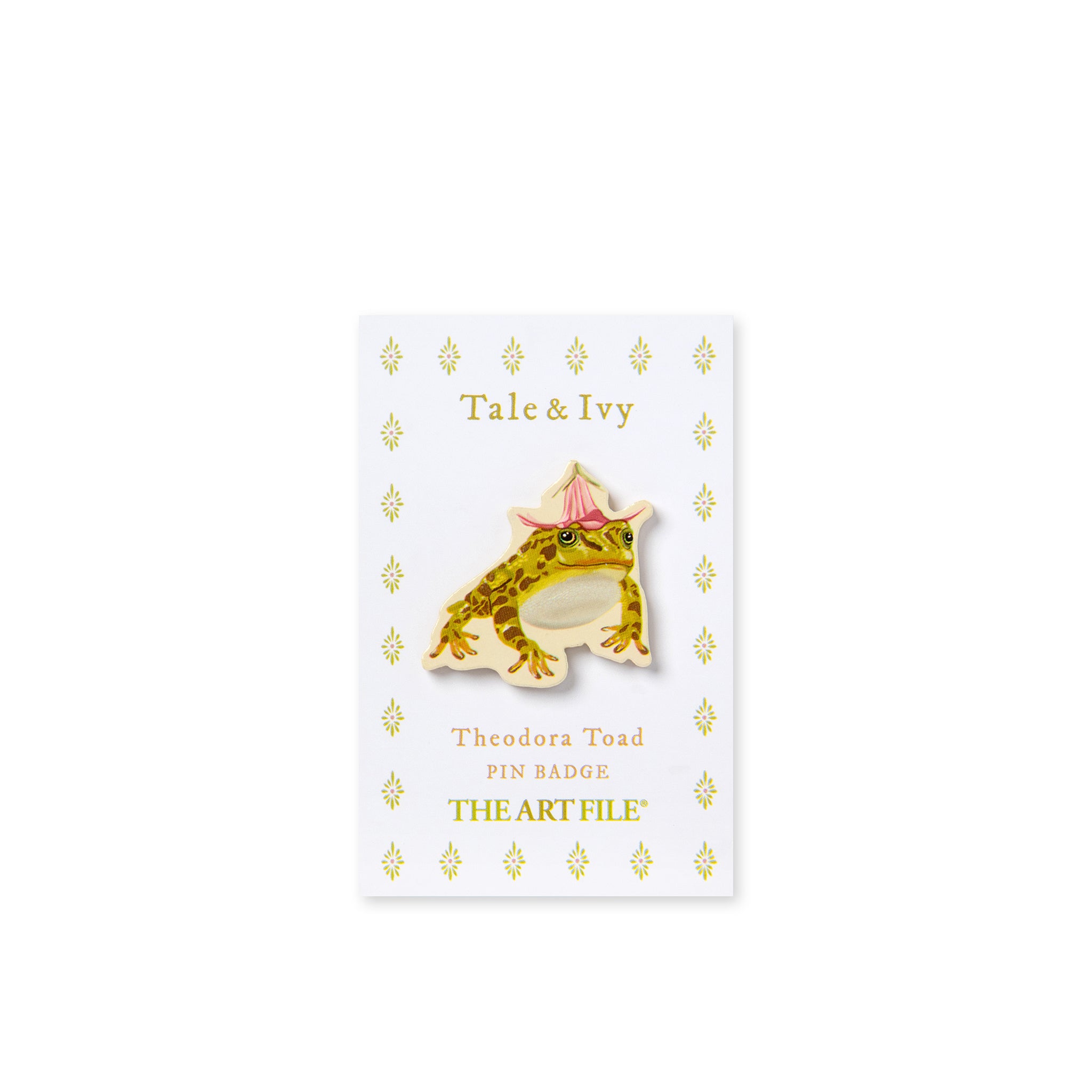 Toad Wooden Pin Badge