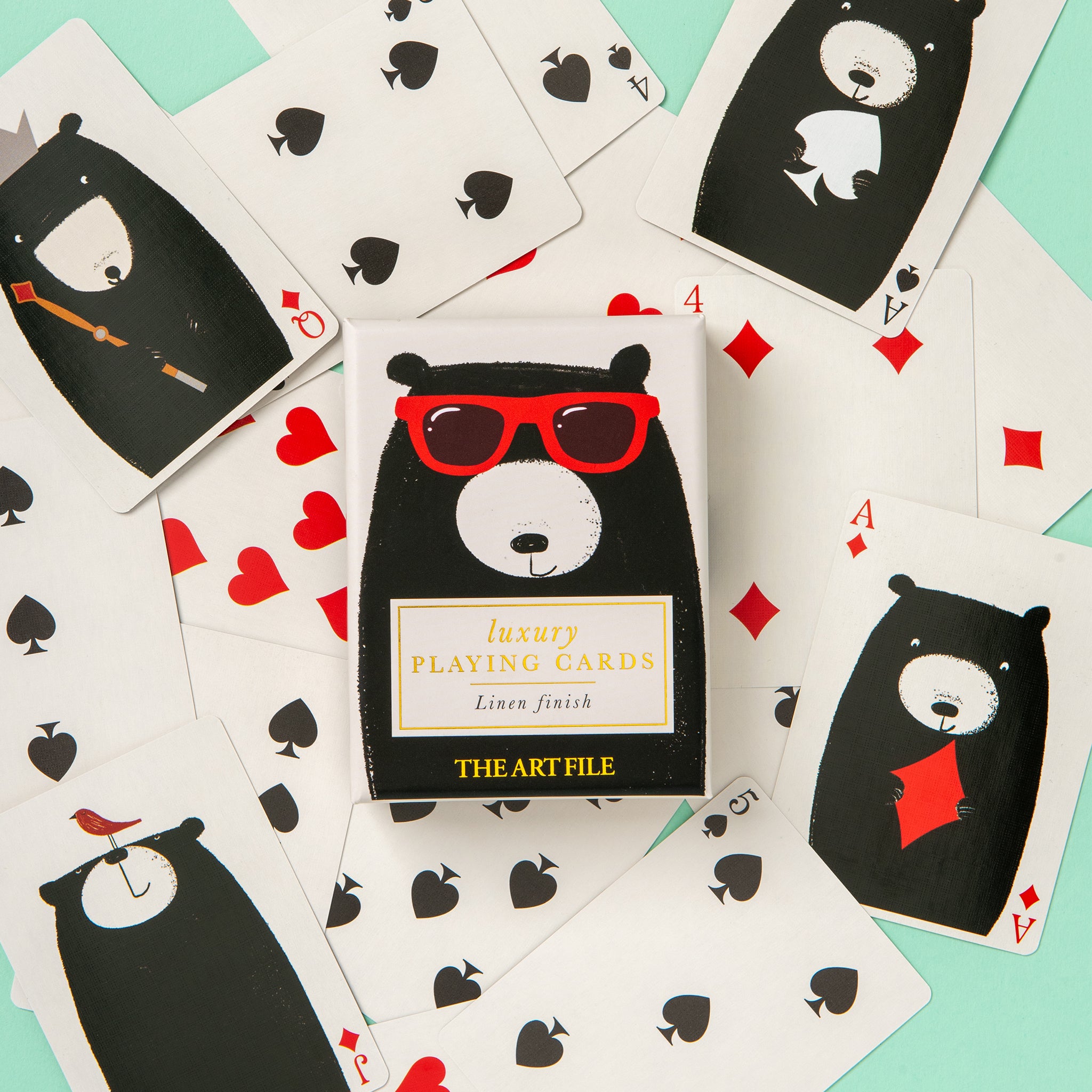 Bear Luxury Playing Cards