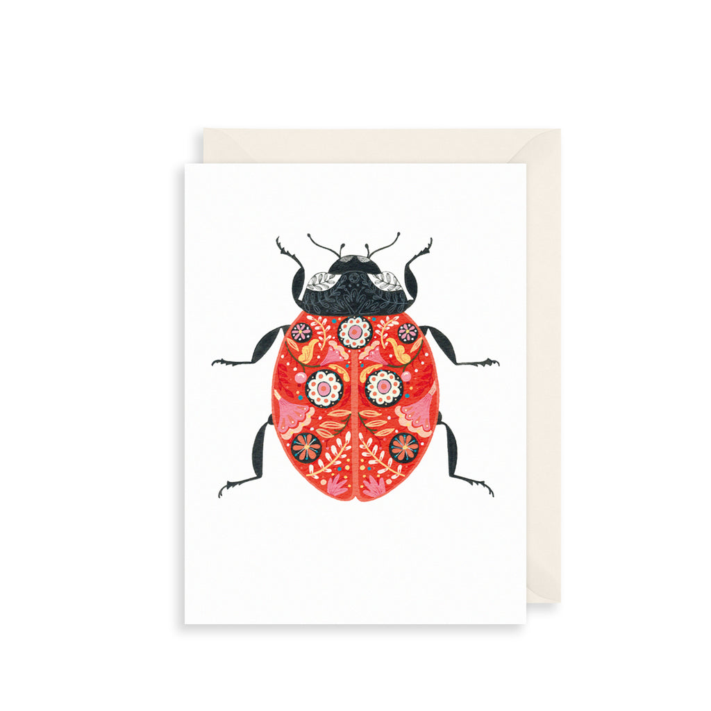 Ladybird Greetings Card The Art File