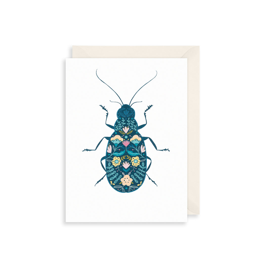 Beetle Greetings Card The Art File