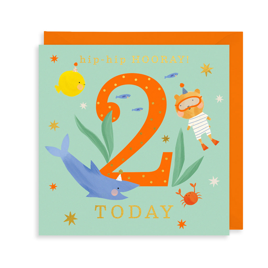 2 Today Greetings Card The Art File