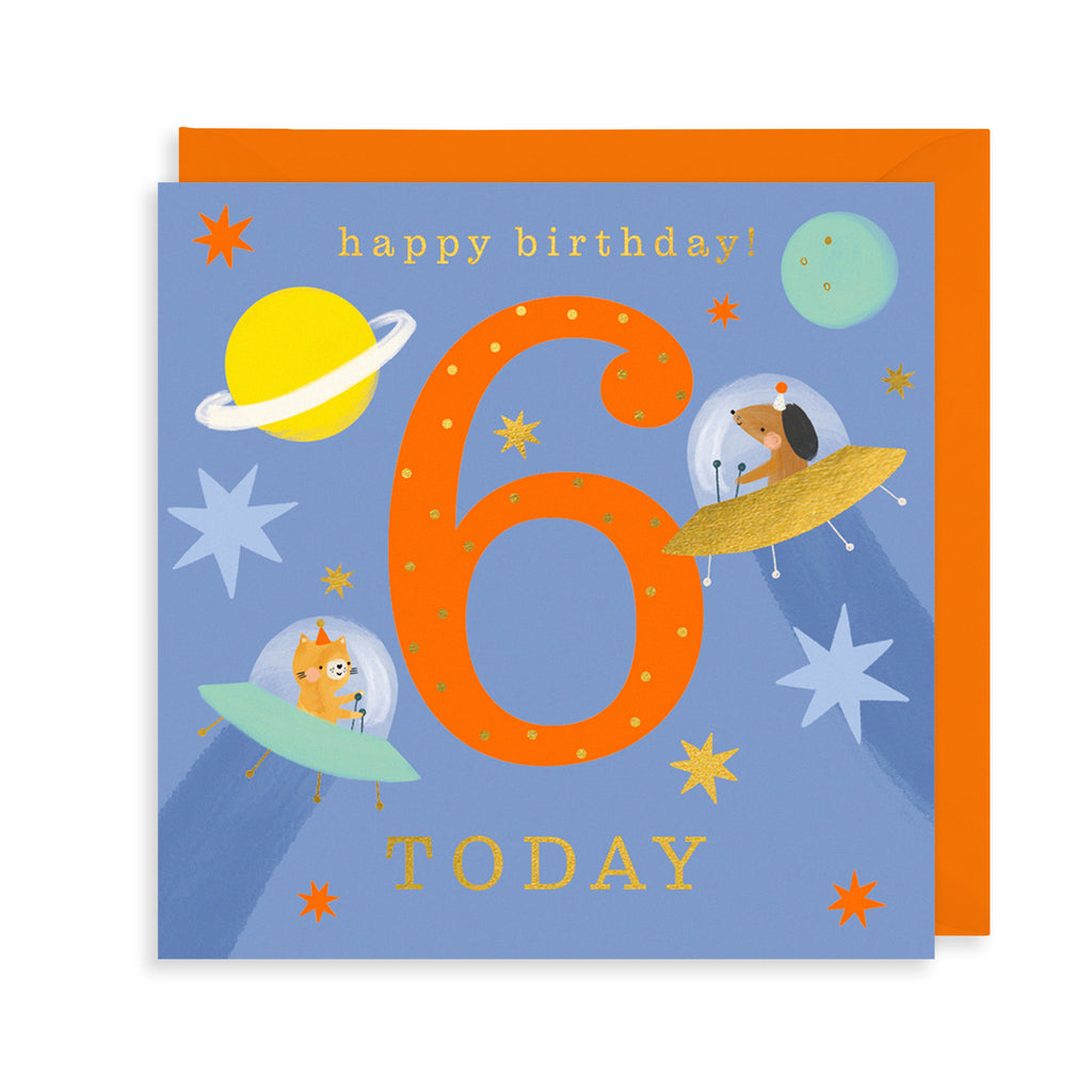 6 Today Greetings Card The Art File
