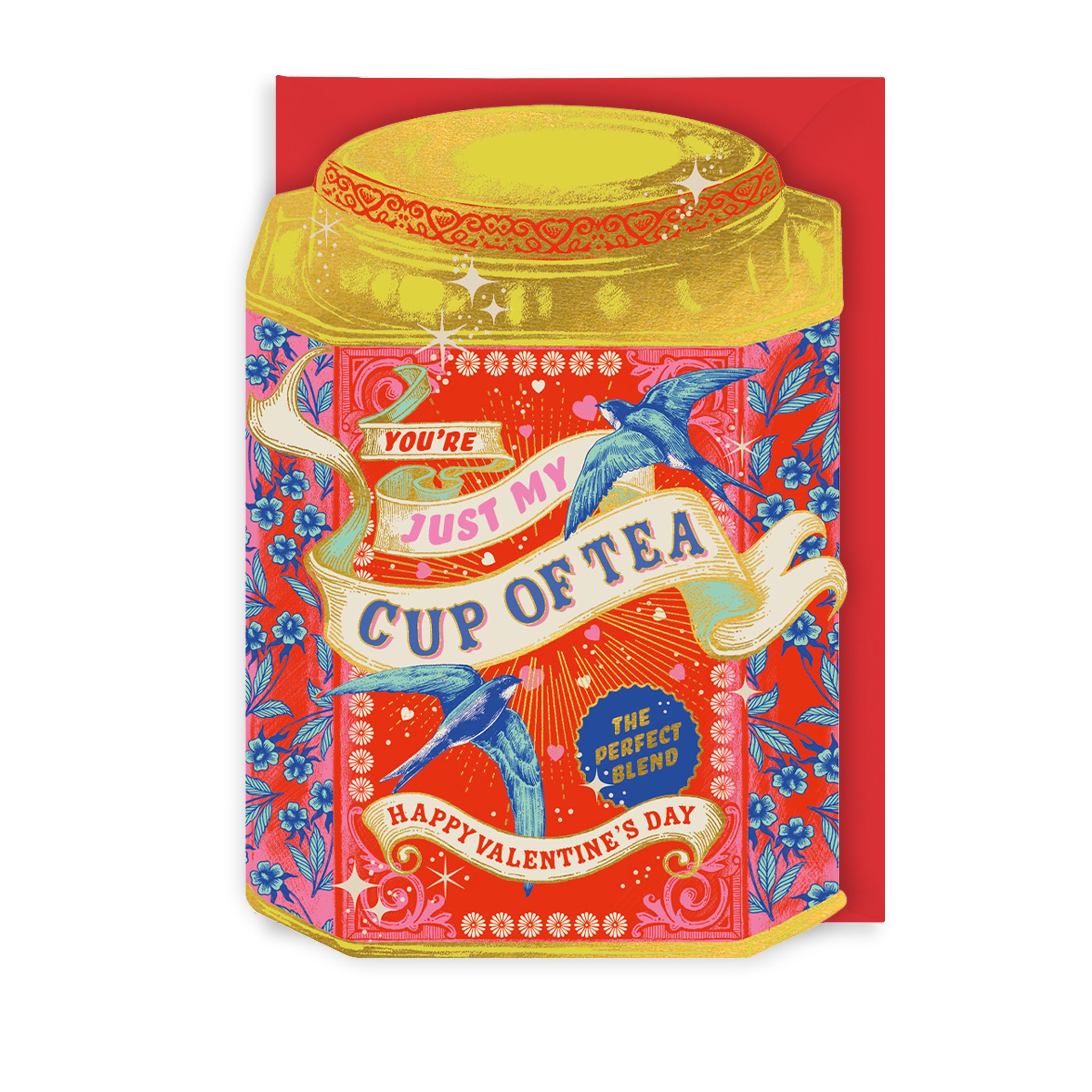 My Cup Of Tea Valentine's Day Card