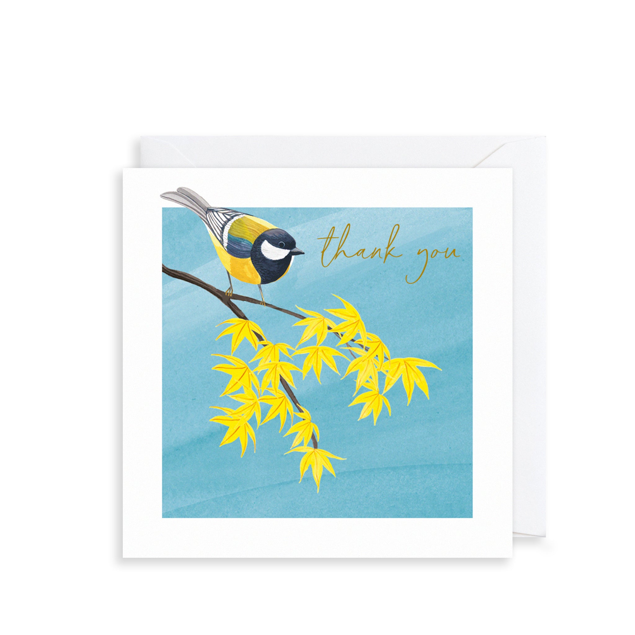 Thank You Bird Greetings Card | The Art File