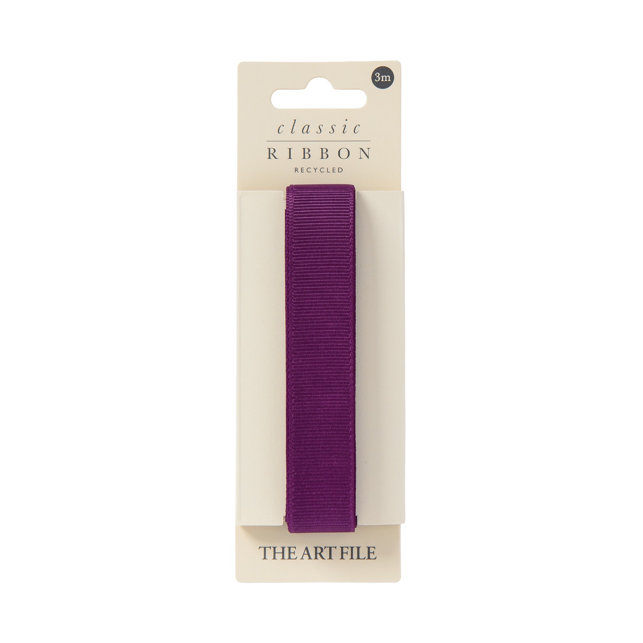Aubergine 3m Classic Ribbon