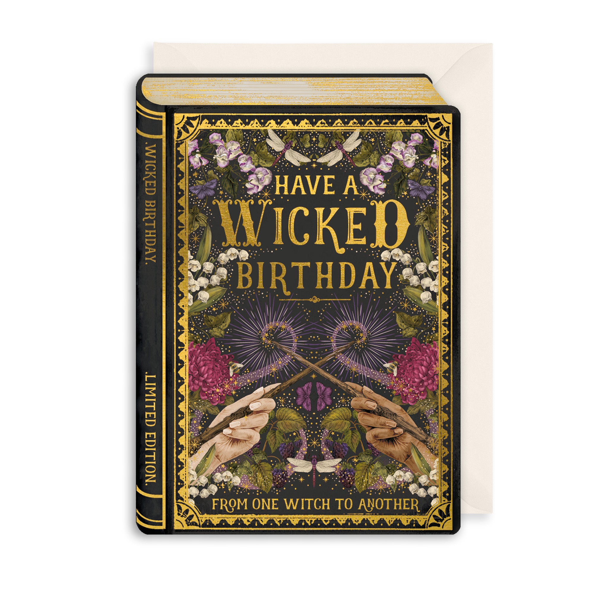 Wicked Birthday Book Birthday Card