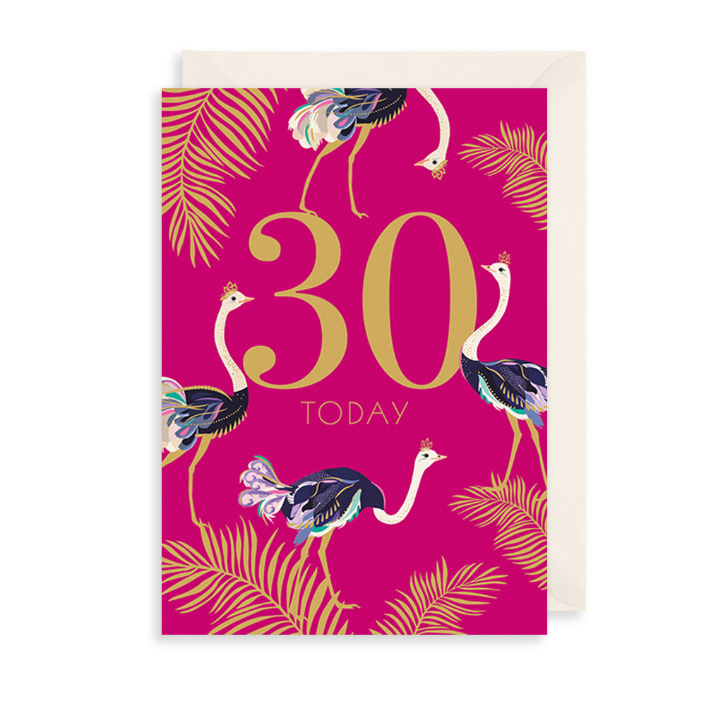 30 Today Greetings Card The Art File
