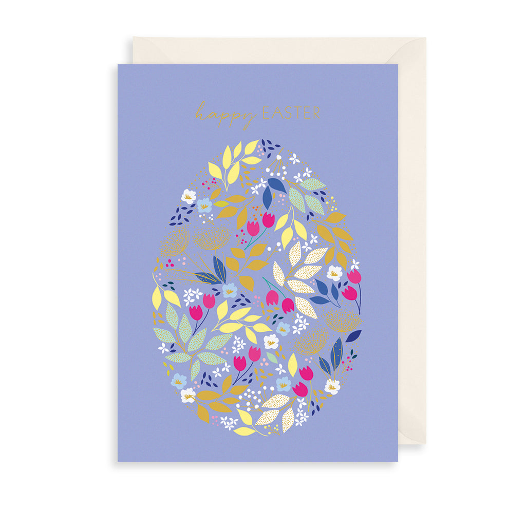 Botanical Egg Greetings Card The Art File