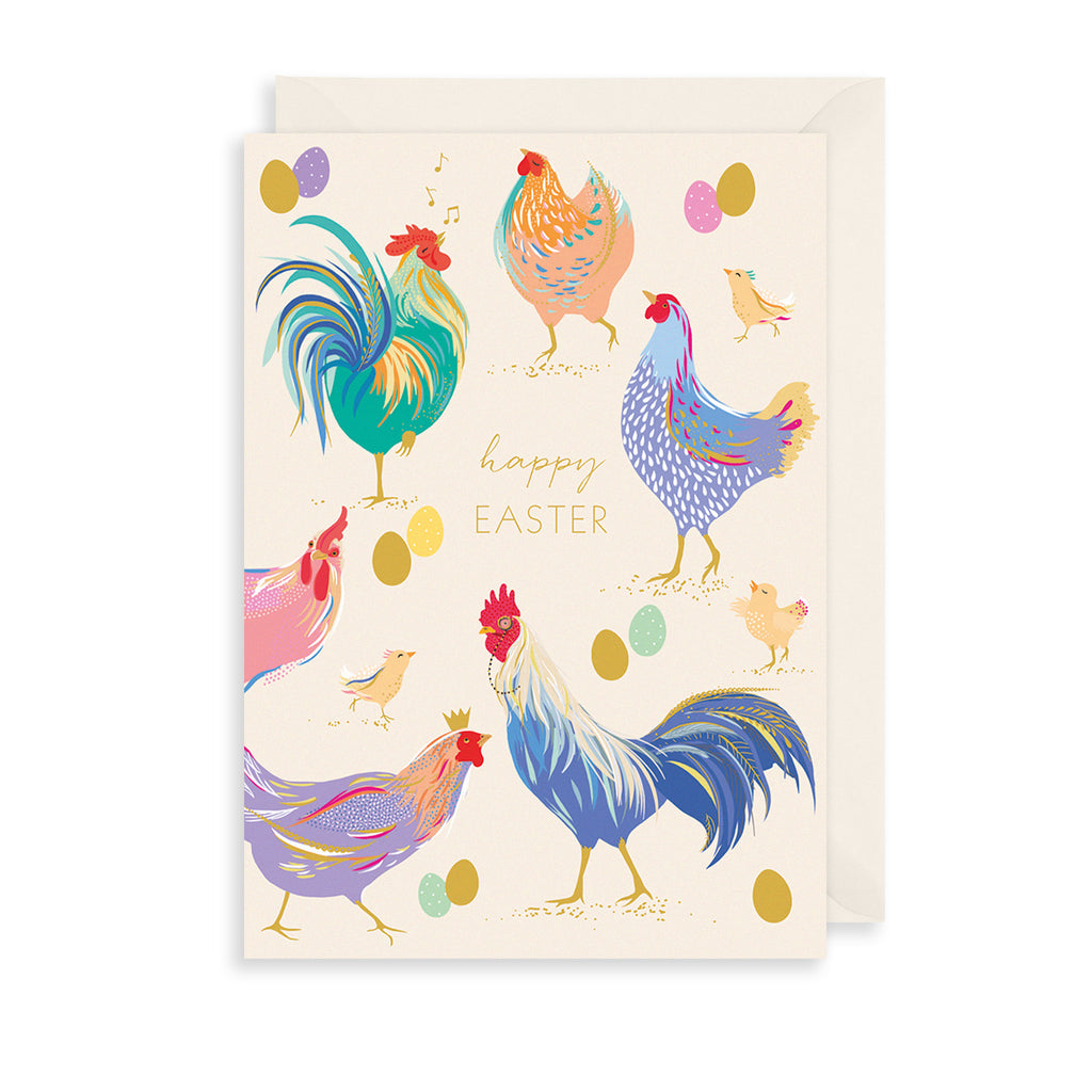 Easter Chicks Greetings Card The Art File