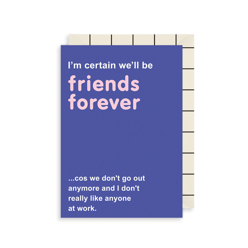 Forever Adults Greetings Card The Art File